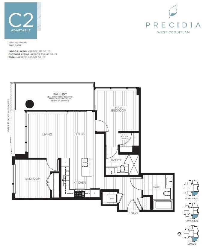 1806 - 699 Whiting Way, Coquitlam, V3J 0N7 — photo 2