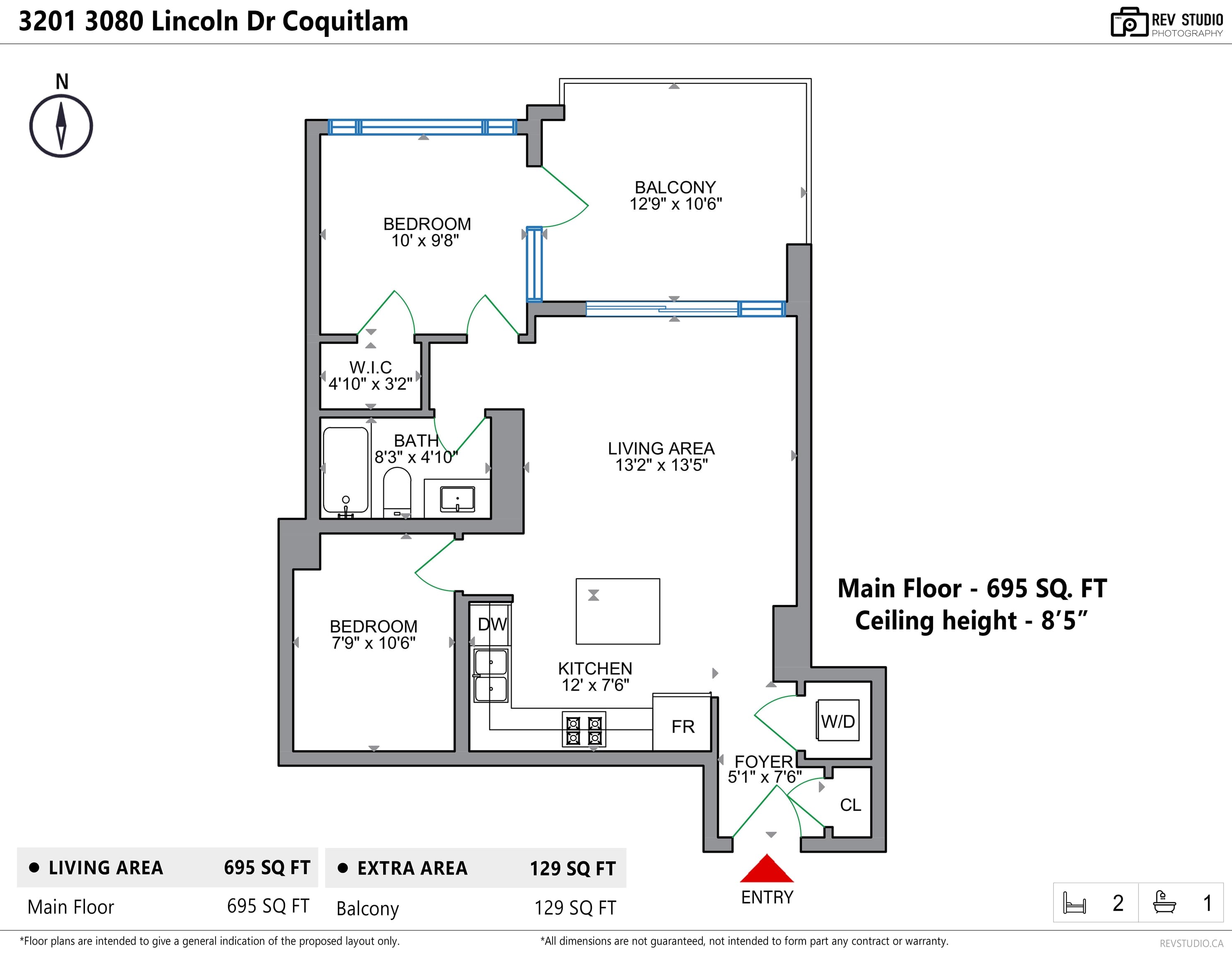 3201 - 3080 Lincoln Avenue, Coquitlam, V3B 0L9 — photo 5