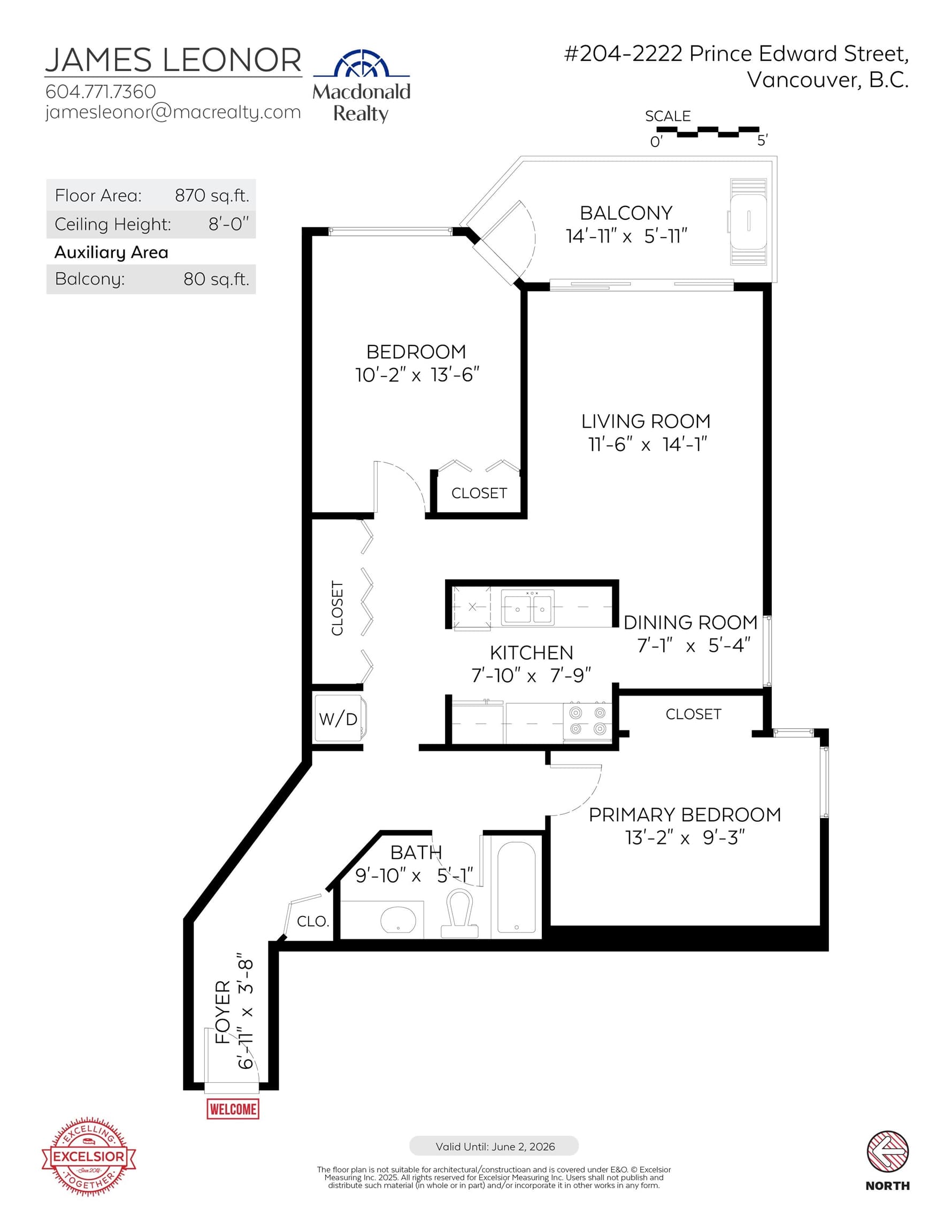 204 - 2222 Prince Edward Street, Vancouver, V5T 4M6 — photo 4