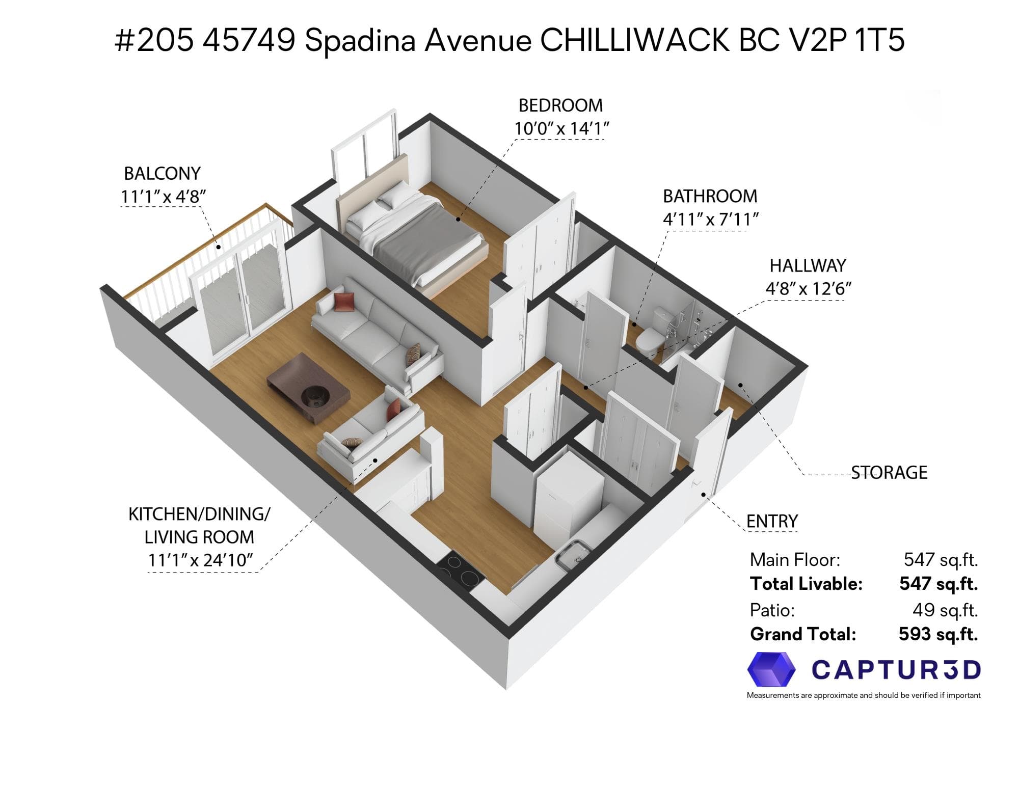 205 - 45749 Spadina Avenue, Chilliwack, V2P 1T5 — photo 2