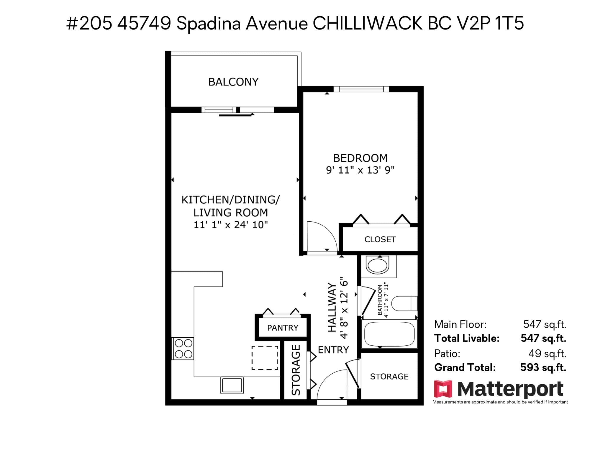 205 - 45749 Spadina Avenue, Chilliwack, V2P 1T5 — photo 3
