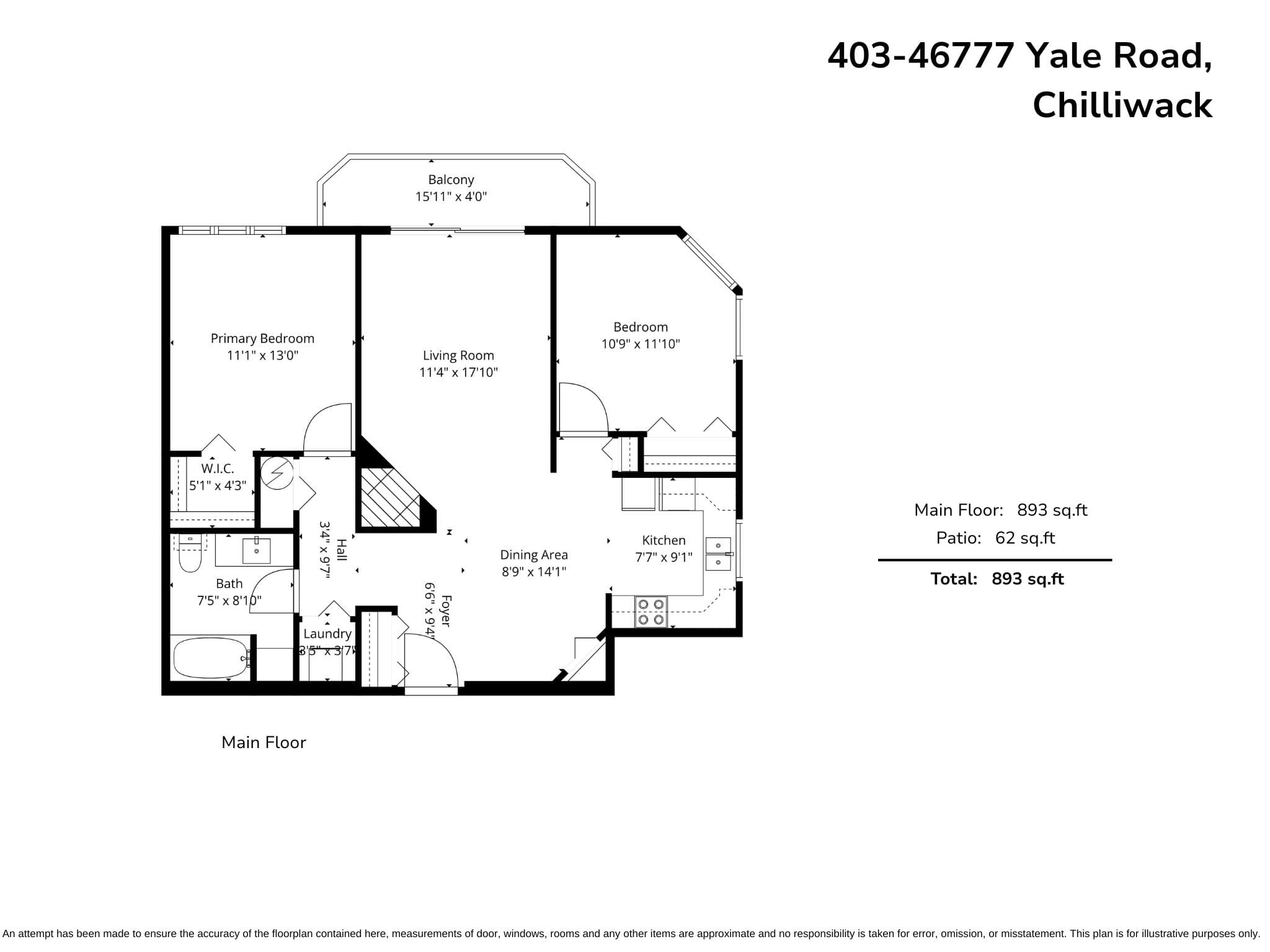 403 - 46777 Yale Road, Chilliwack, V2P 2S3 — photo 5