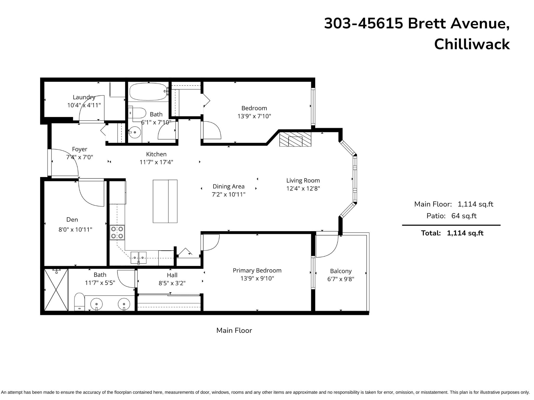 303 - 45615 Brett Avenue, Chilliwack, V2P 1P1 — photo 5