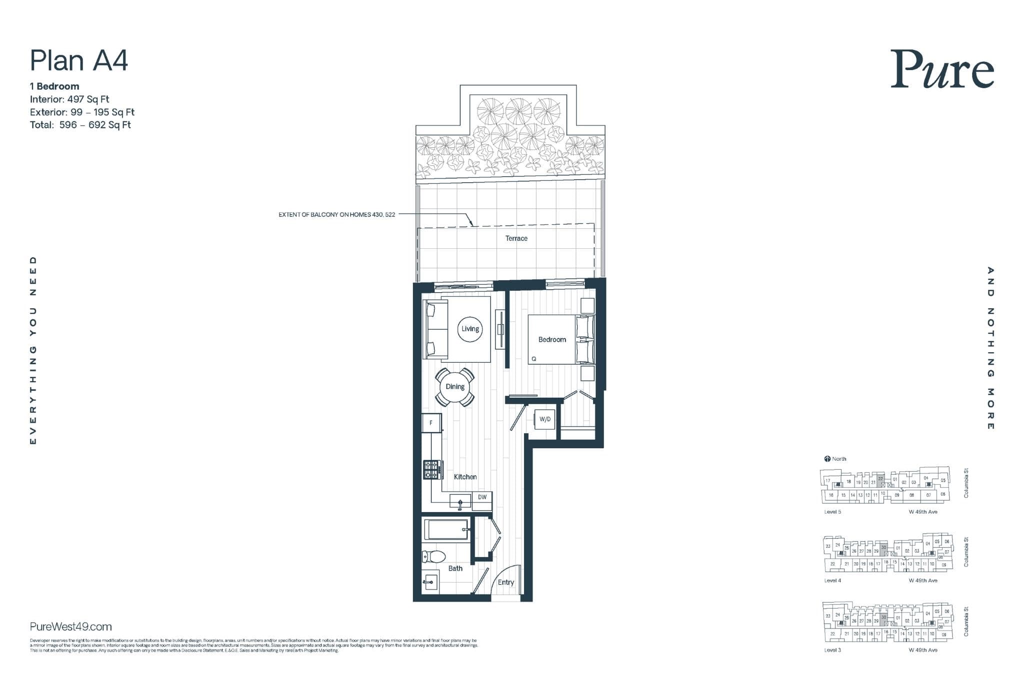 430 - 263 W 49th Avenue, Vancouver, V6X 0S8 — photo 3