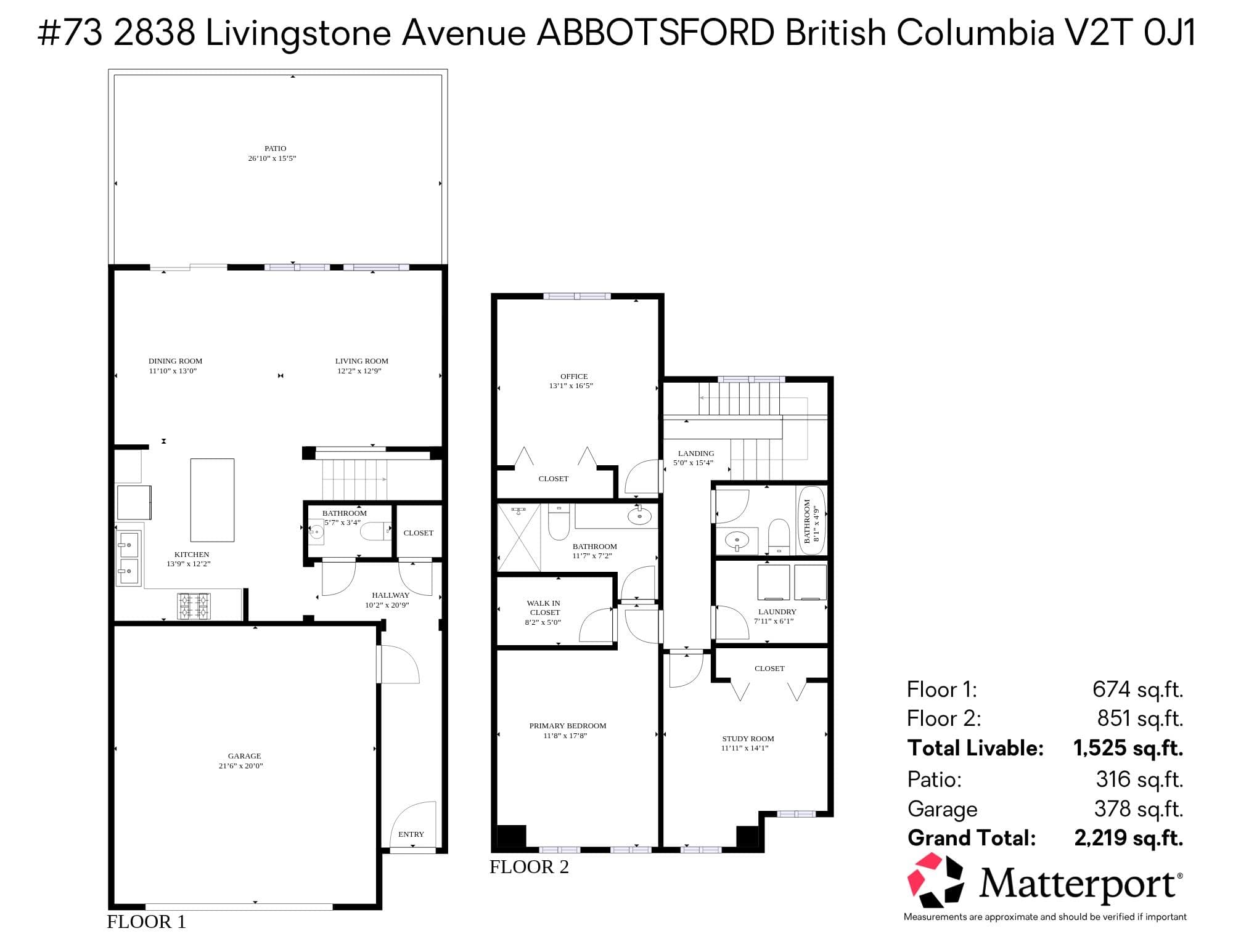 73 - 2838 Livingstone Avenue, Abbotsford, V2T 0J1 — photo 3
