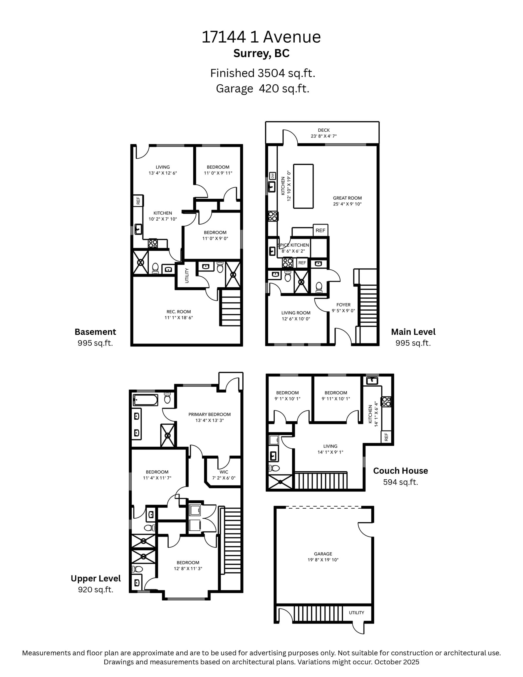 17144 1 Avenue, Surrey, V3Z 9R2 — photo 3