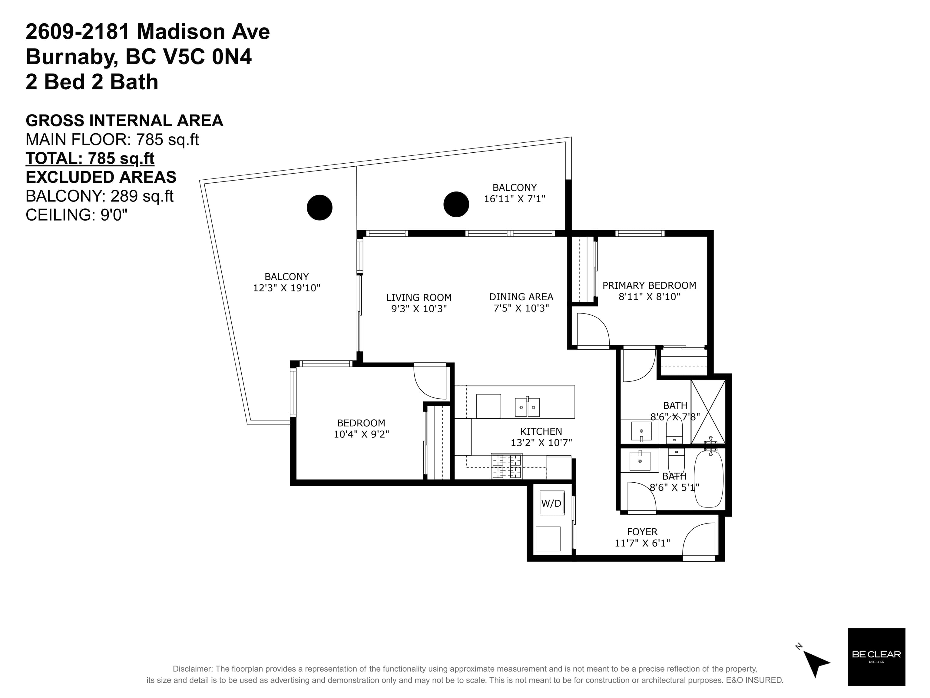 2609 - 2181 Madison Avenue, Burnaby, V5C 0N4 — photo 3