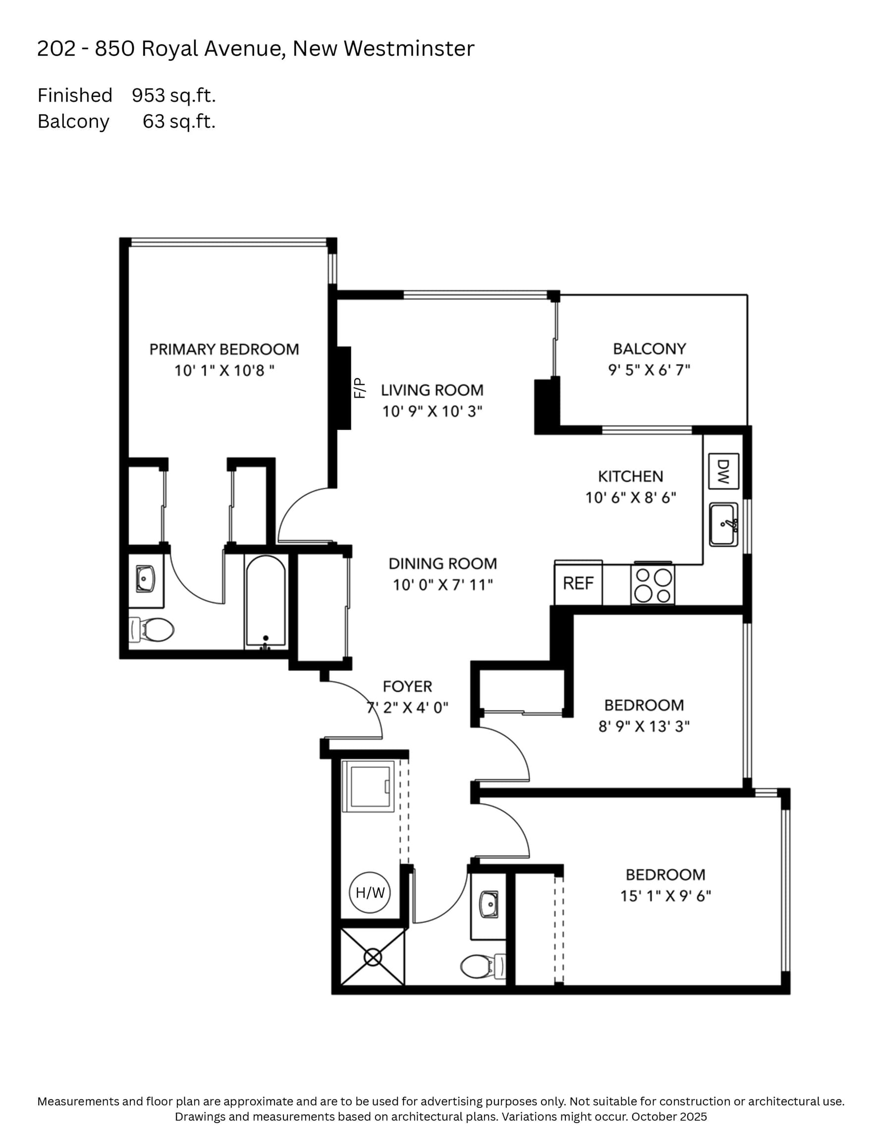 202 - 850 Royal Avenue, New Westminster, V3M 1A6 — photo 2