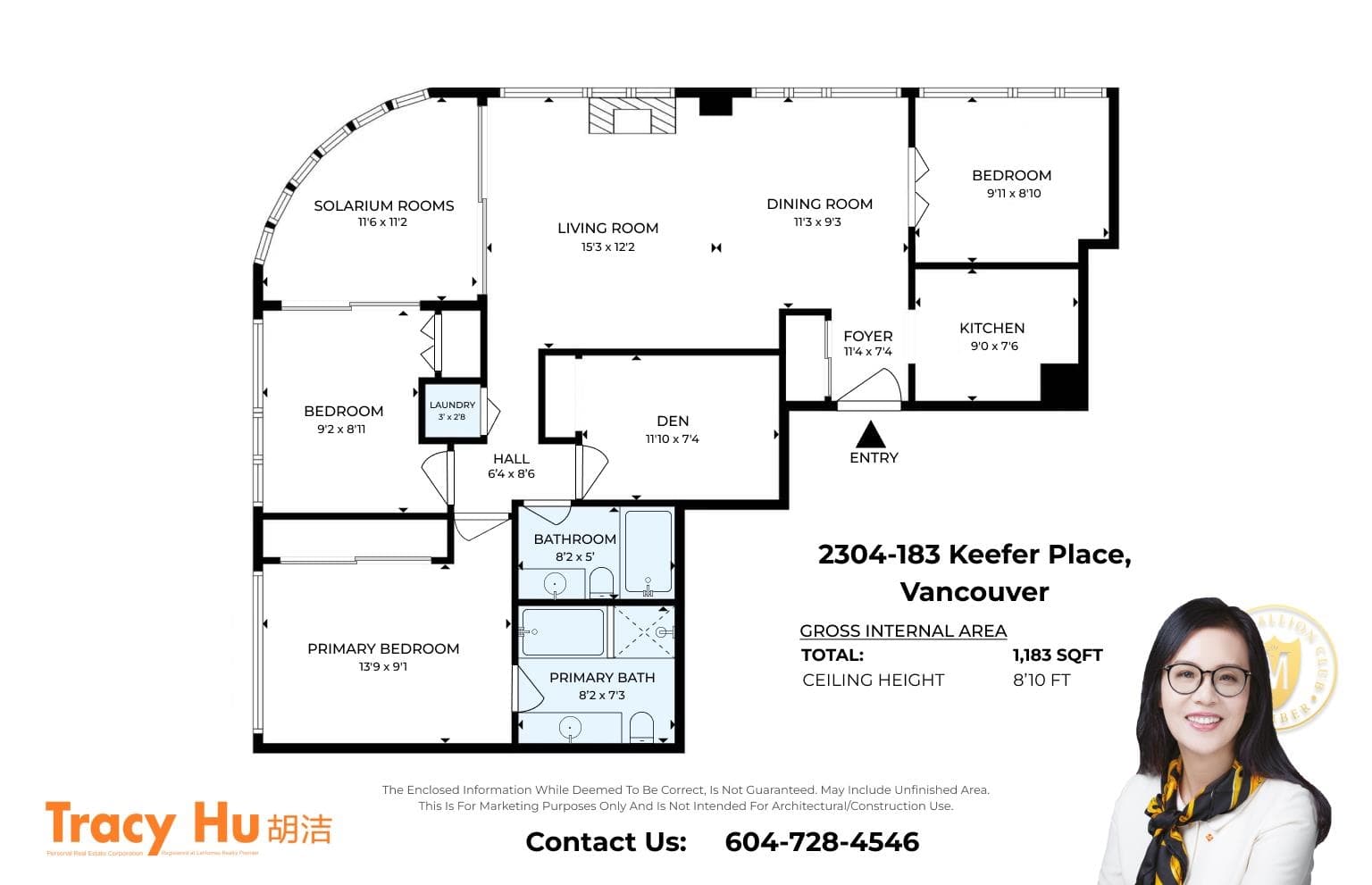 2304 - 183 Keefer Place, Vancouver, V6B 6B9 — photo 2