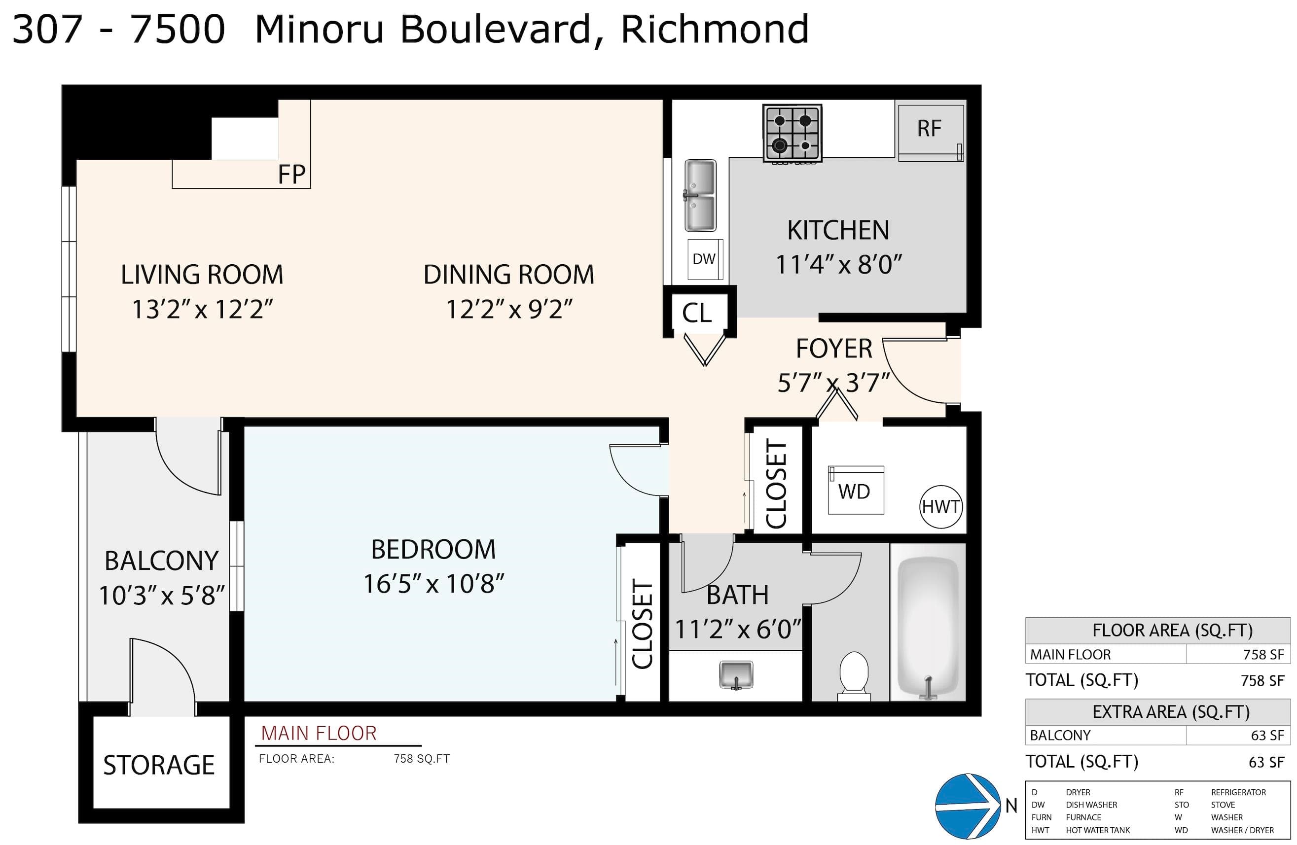 307 - 7500 Minoru Boulevard, Richmond, V6Y 3J6 — photo 2