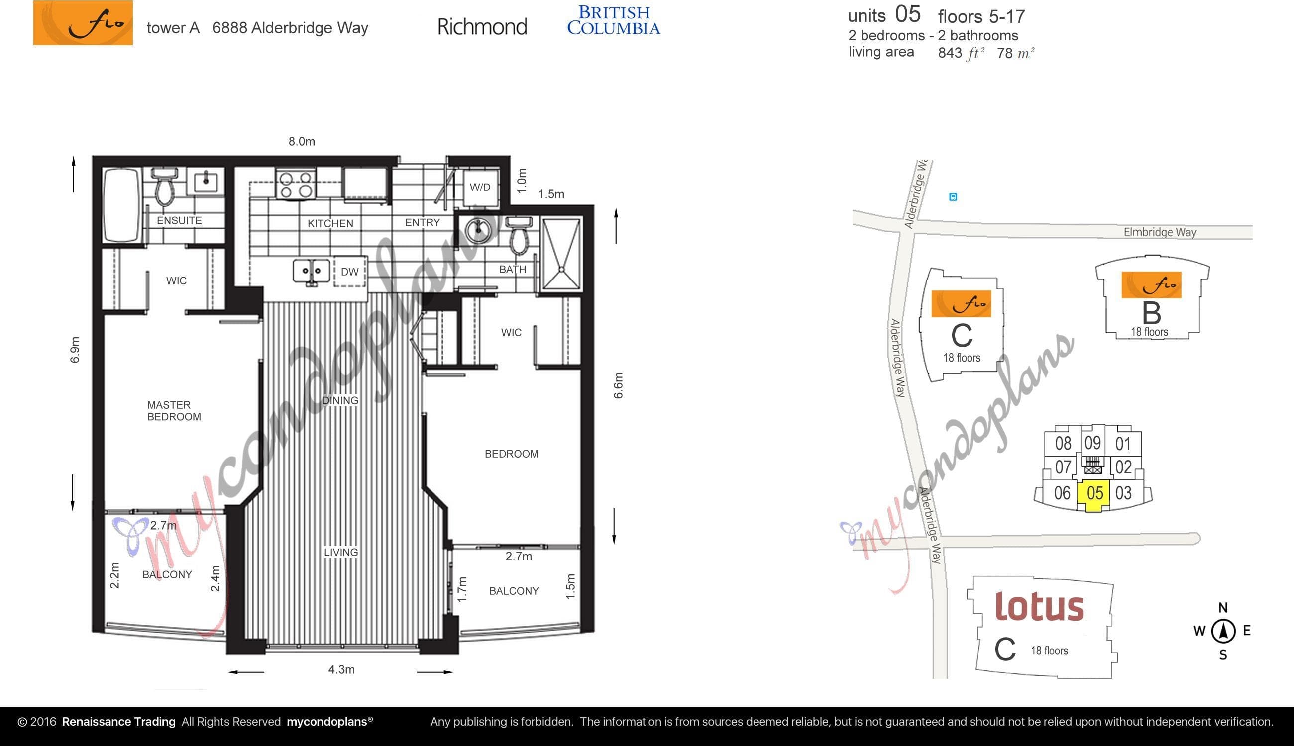 17XX - 6888 Alderbridge Way, Richmond, V6X 0A7 — photo 2