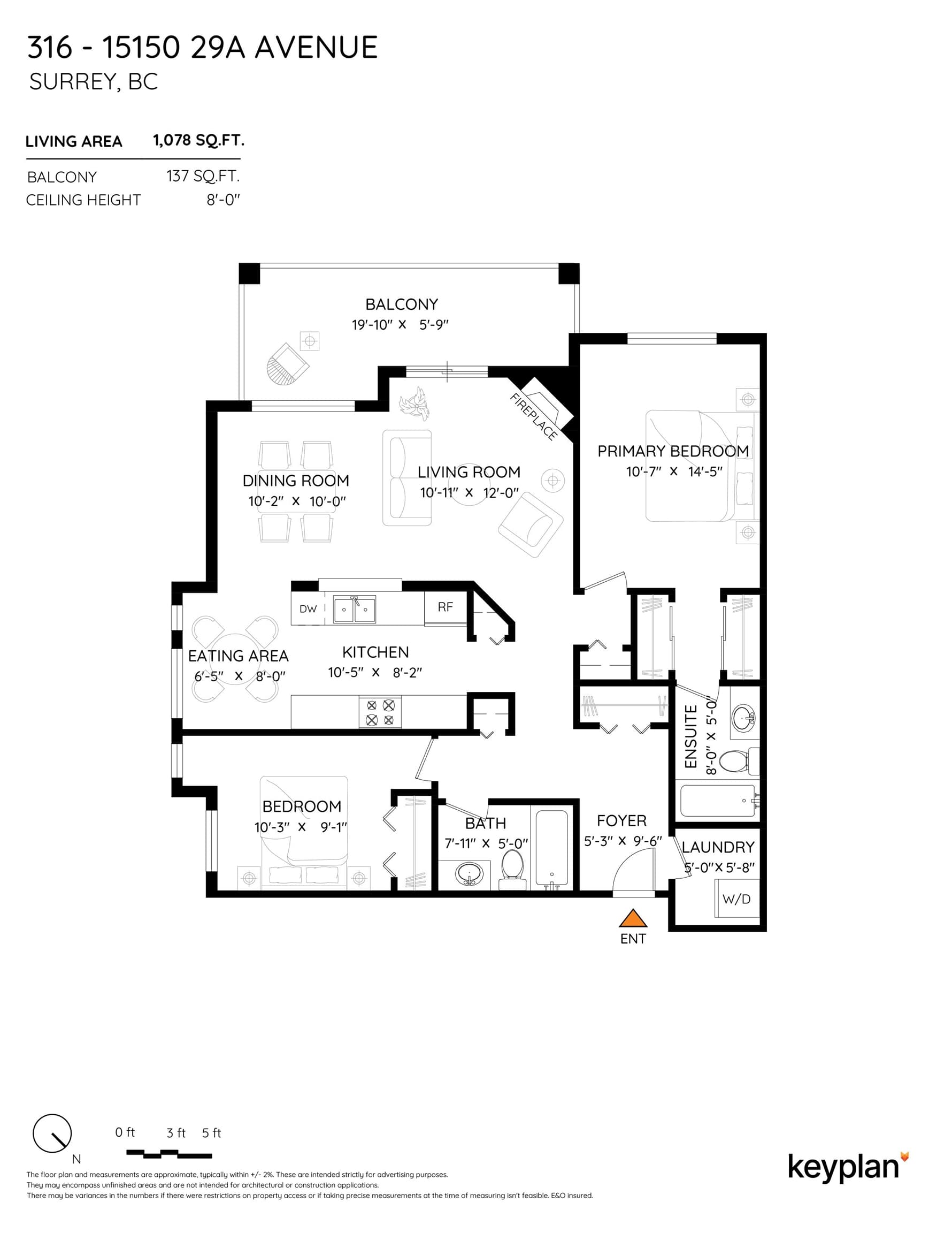 316 - 15150 29a Avenue, Surrey, V4P 3B1 — photo 2