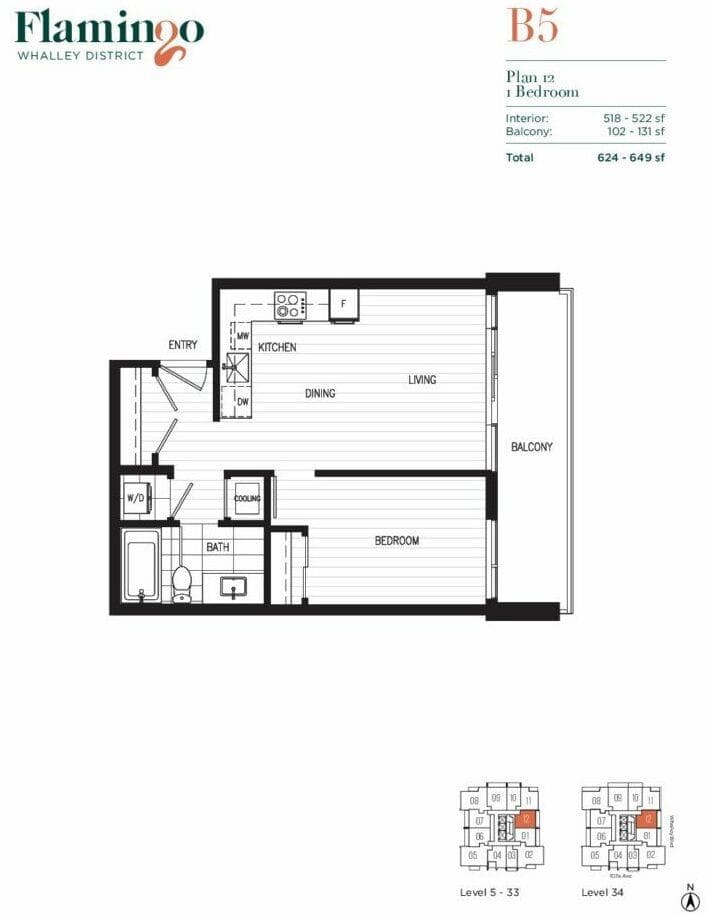 2612 - 13675 107a Avenue, Surrey, V3T 0X2 — photo 1