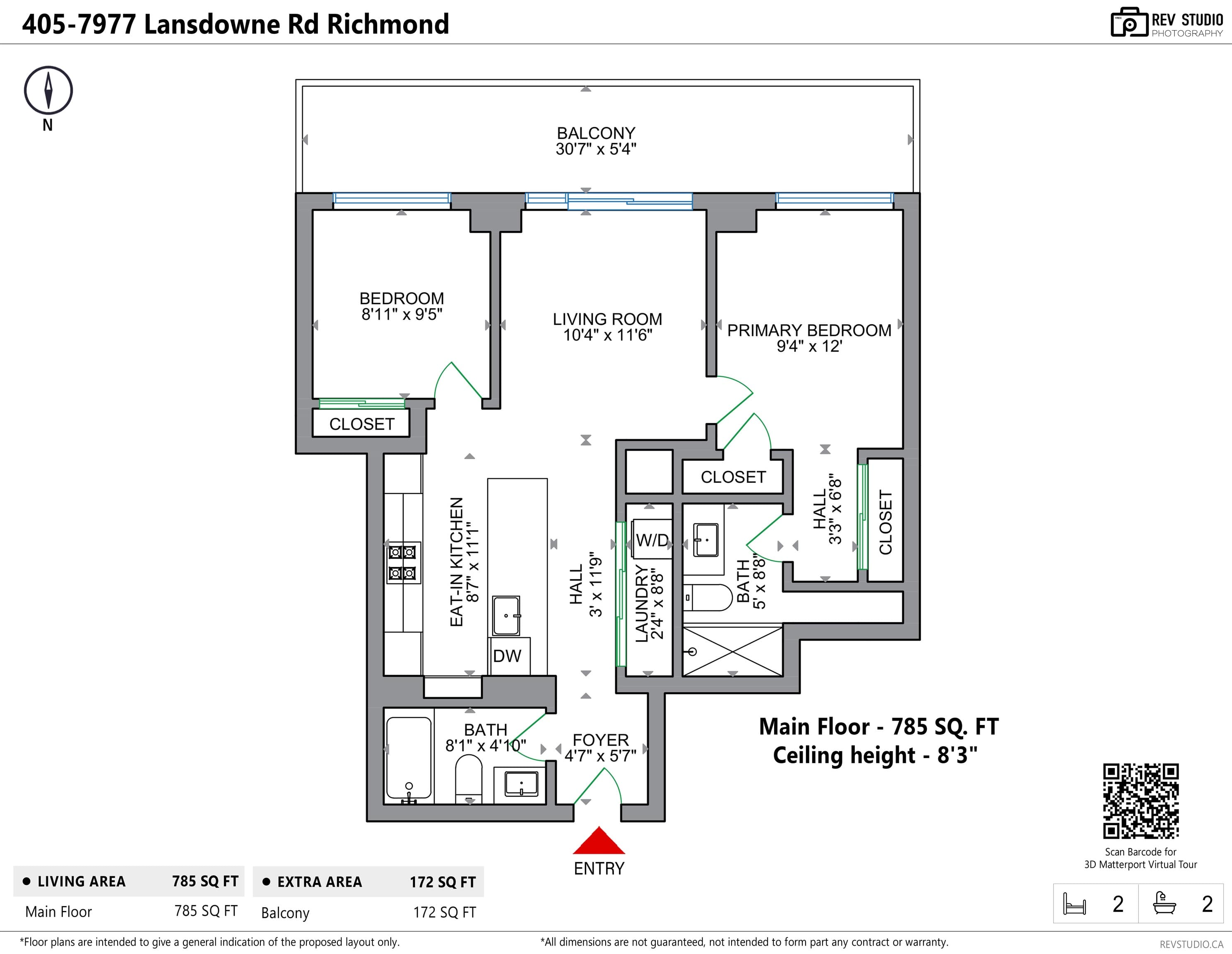 405 - 7977 Lansdowne Road, Richmond, V6X 0X7 — photo 1