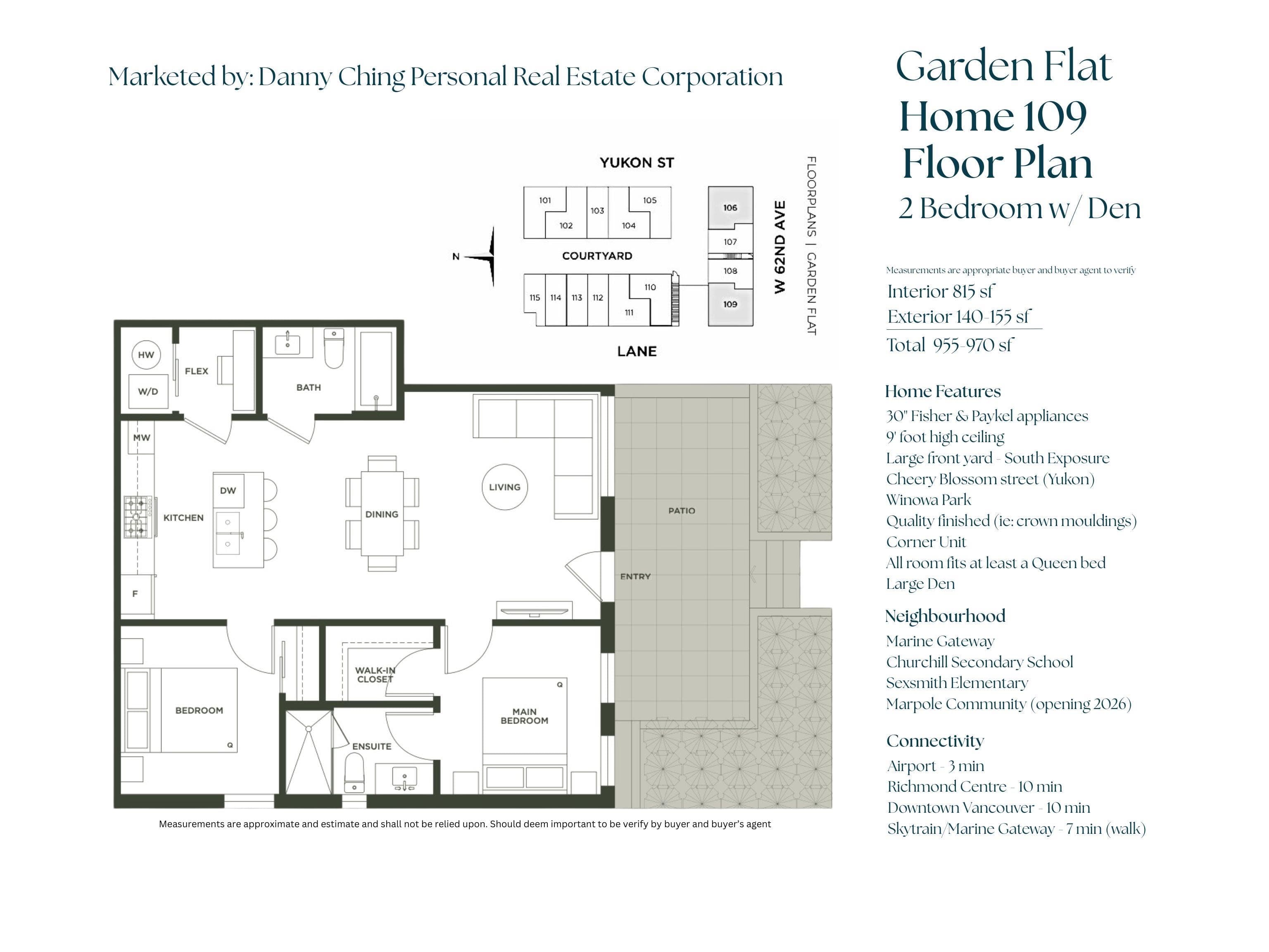 109 - 7789 Yukon Street, Vancouver