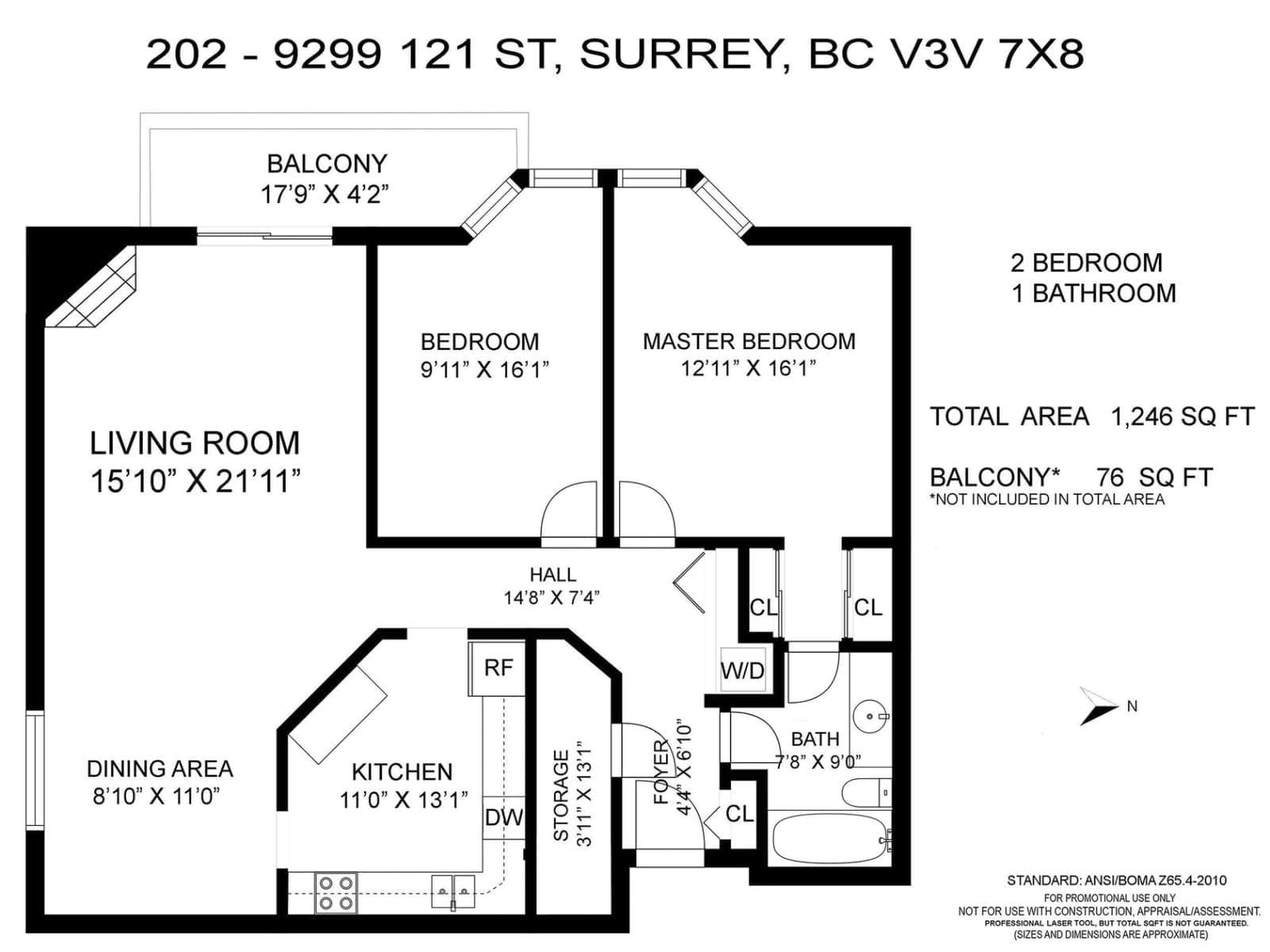 202 - 9299 121 Street, Surrey, V3V 7X8 — photo 3