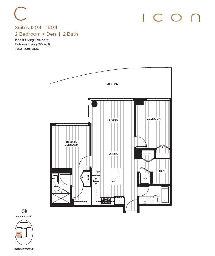 1204 - 7728 Park Crescent, Burnaby, V3N 0J8 — photo 2