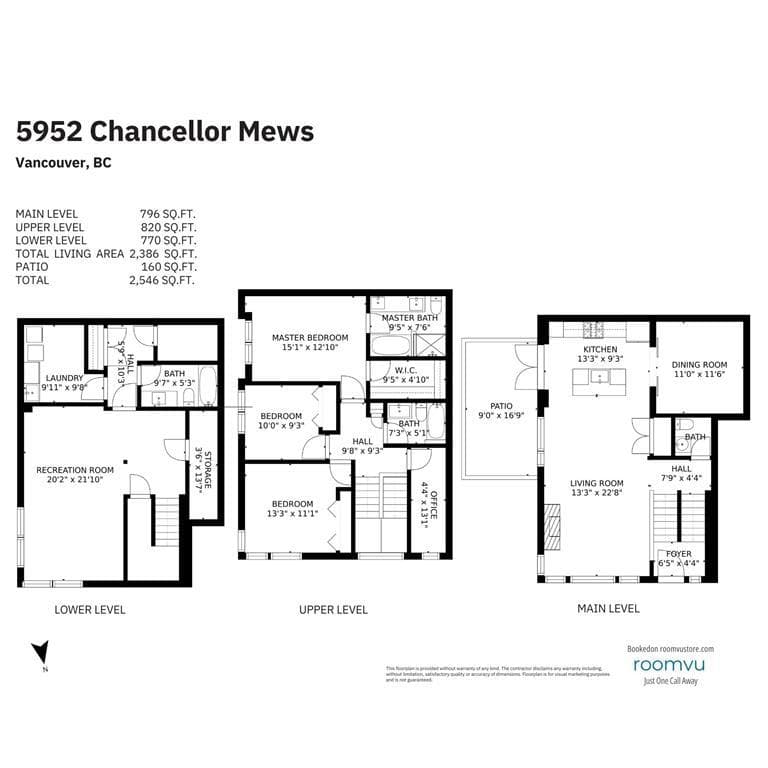 5952 Chancellor Mews, Vancouver, V6T 2L5 — photo 2