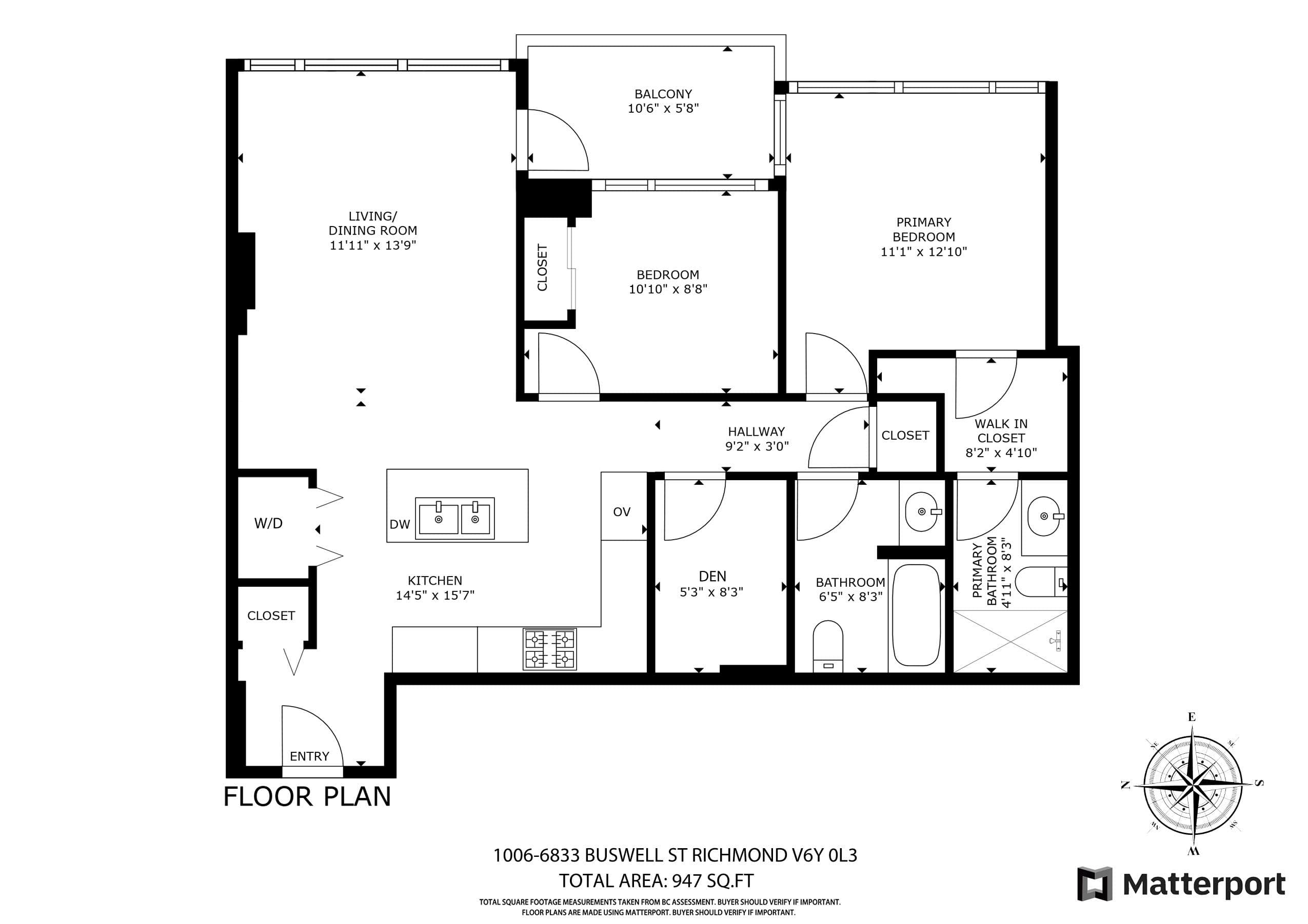 1006 - 6833 Buswell Street, Richmond
