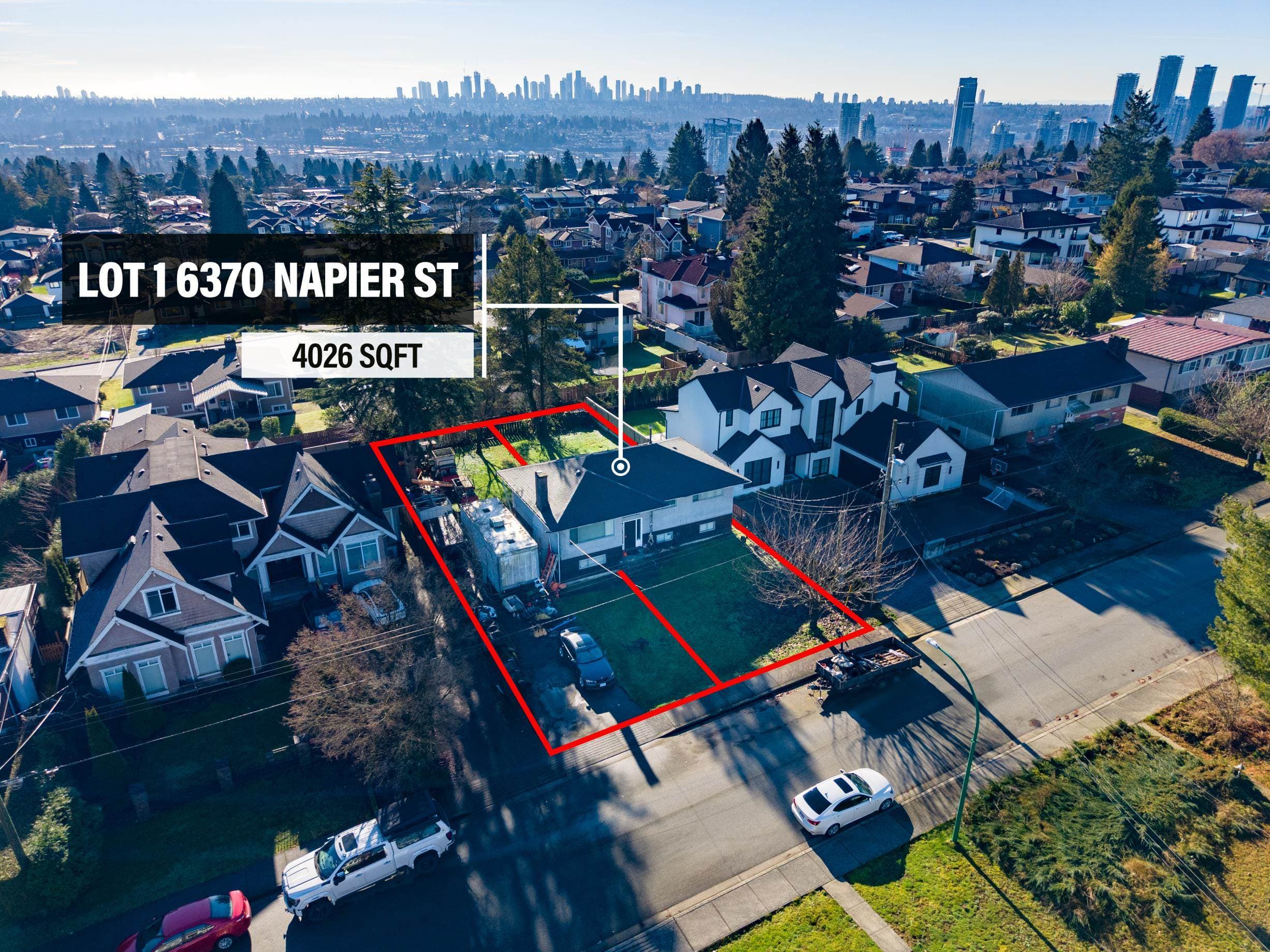 Lot 1 - 6370 Napier Street, Burnaby