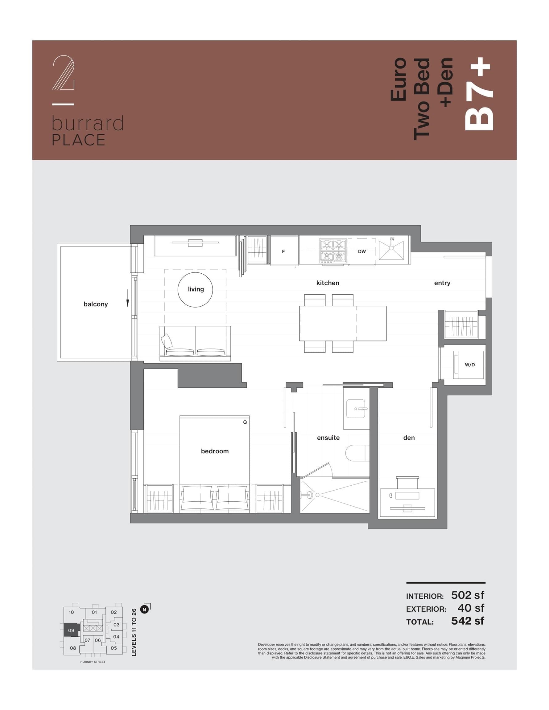 2409 - 1277 Hornby Street, Vancouver, V6Z 1W2 — photo 2