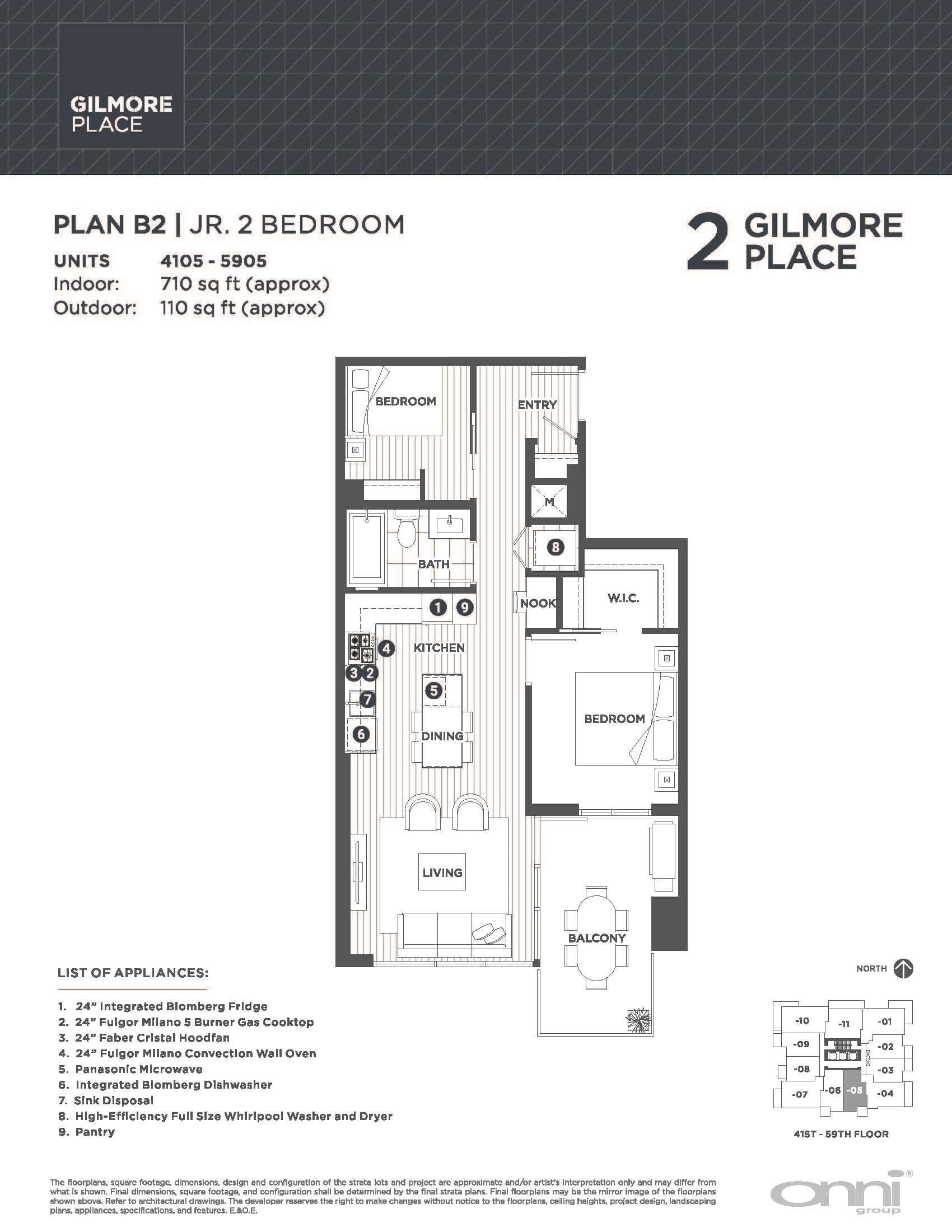 4705 - 2108 Gilmore Avenue, Burnaby, V5C 0N8 — photo 5