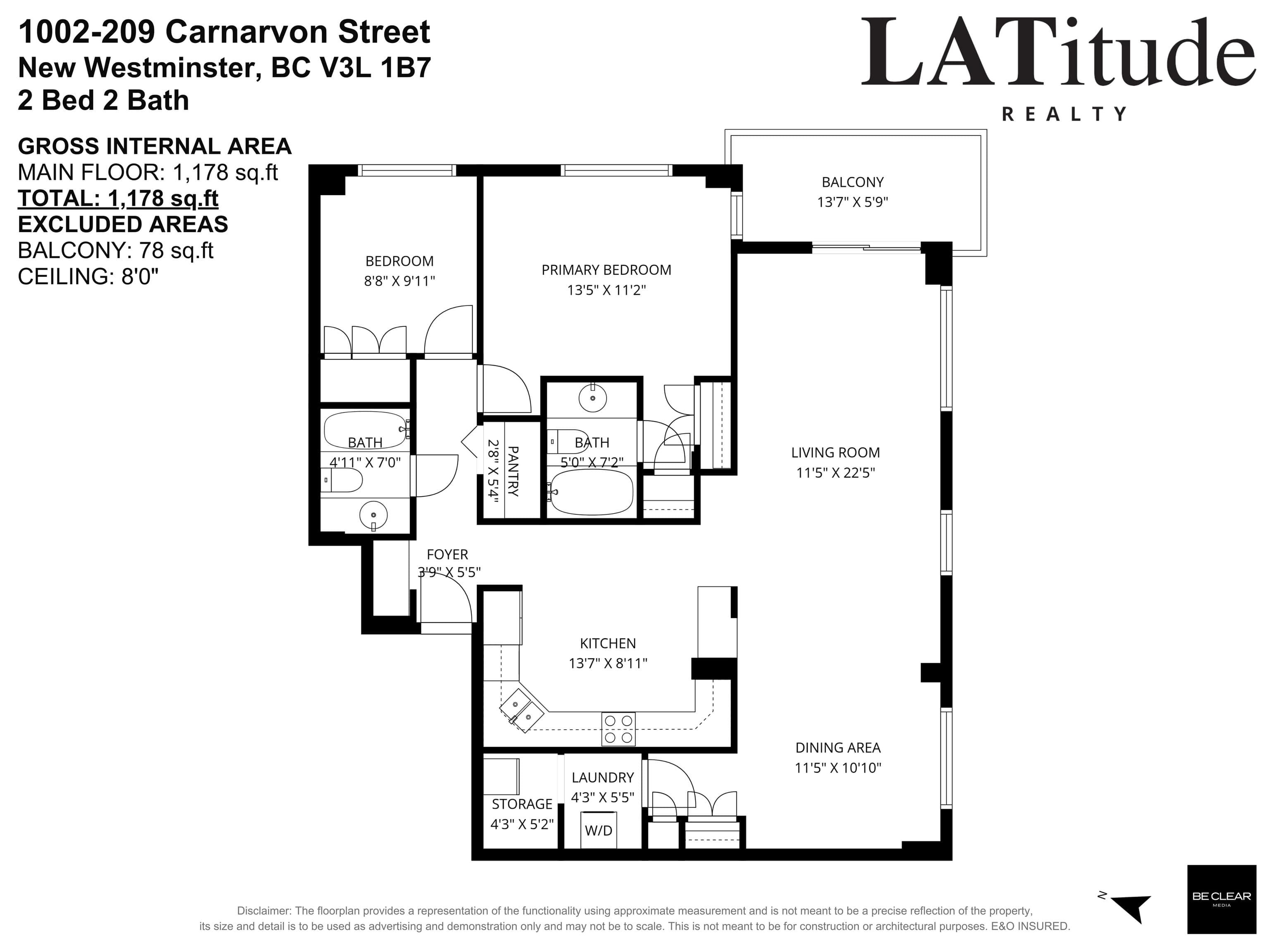 1002 - 209 Carnarvon Street, New Westminster, V3L 1B7 — photo 3