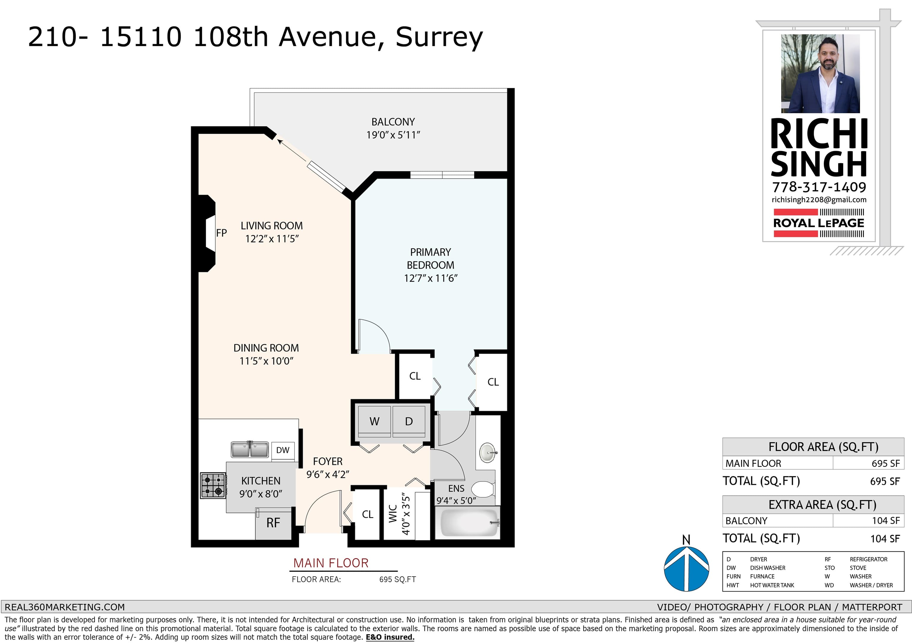 210 - 15110 108 Avenue, Surrey, V3R 0T6 — photo 4