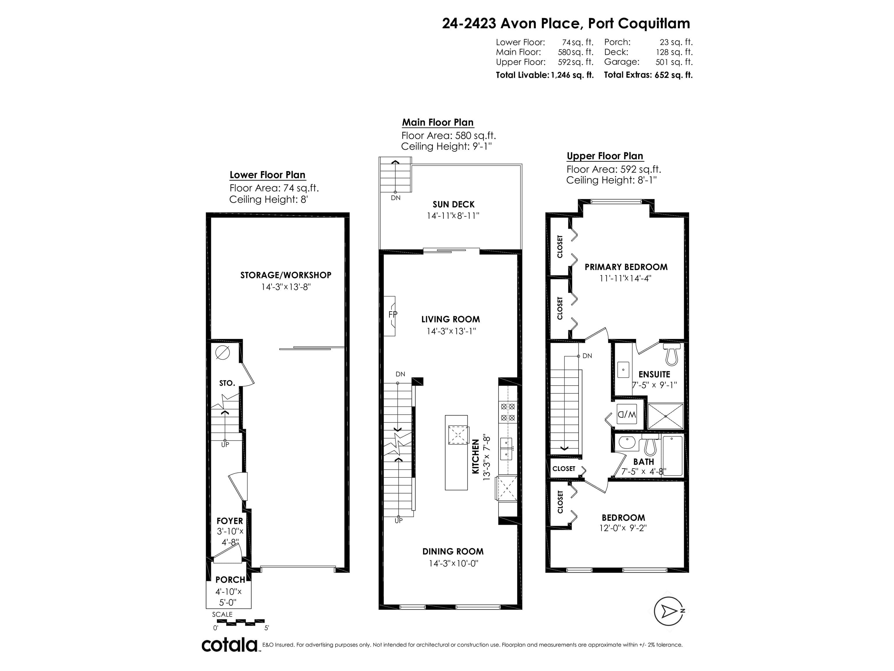 24 - 2423 Avon Place, Port Coquitlam, V3B 0H5 — photo 2