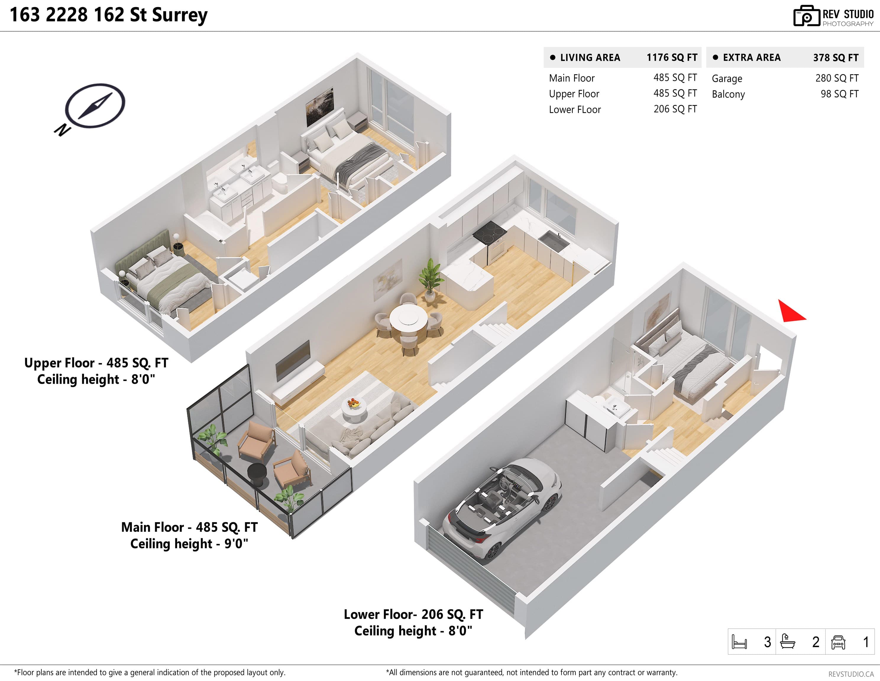 163 - 2228 162 Street, Surrey, V3Z 6P4 — photo 4