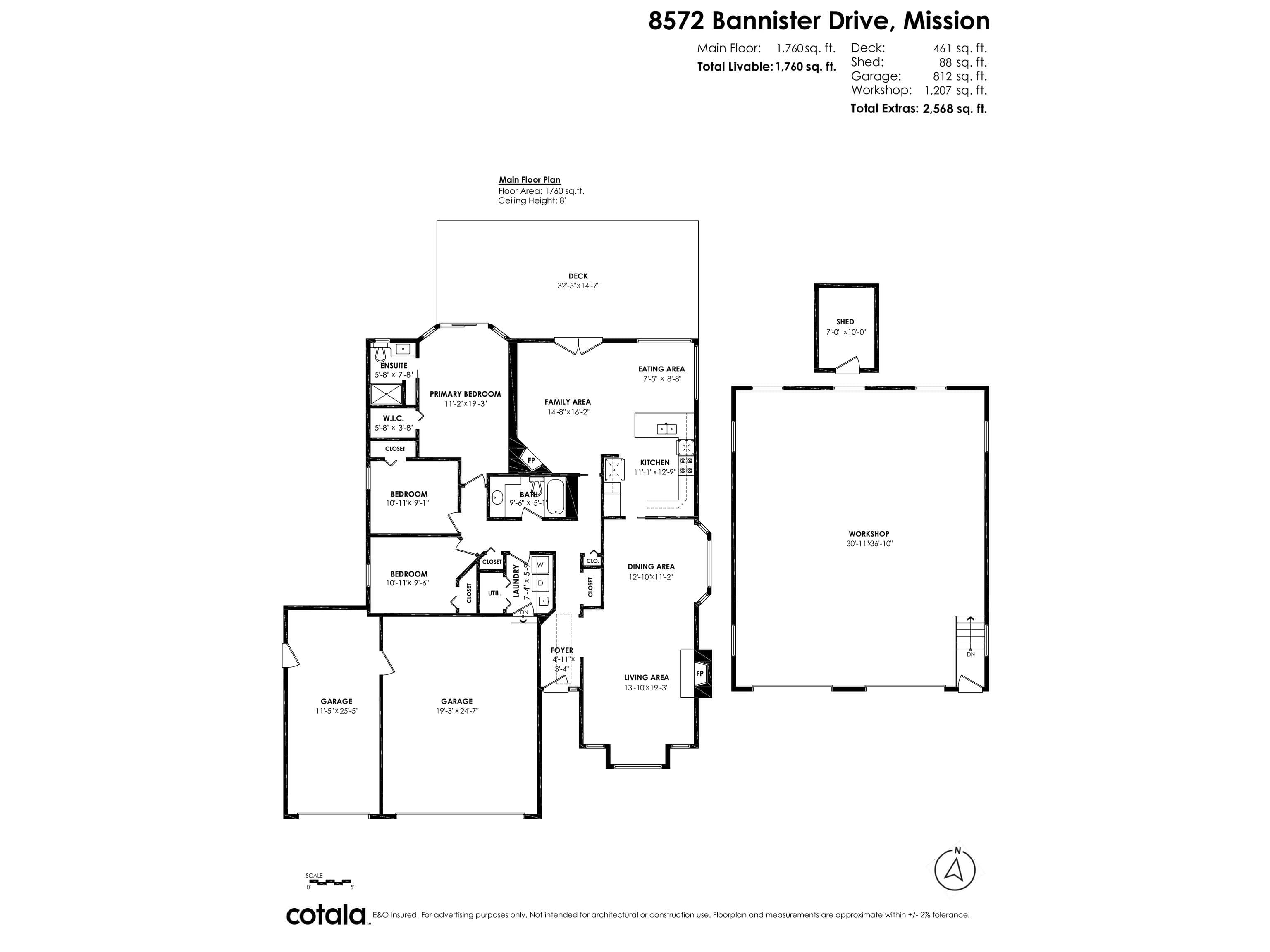 8572 Bannister Drive, Mission, V2V 6Y3 — photo 2
