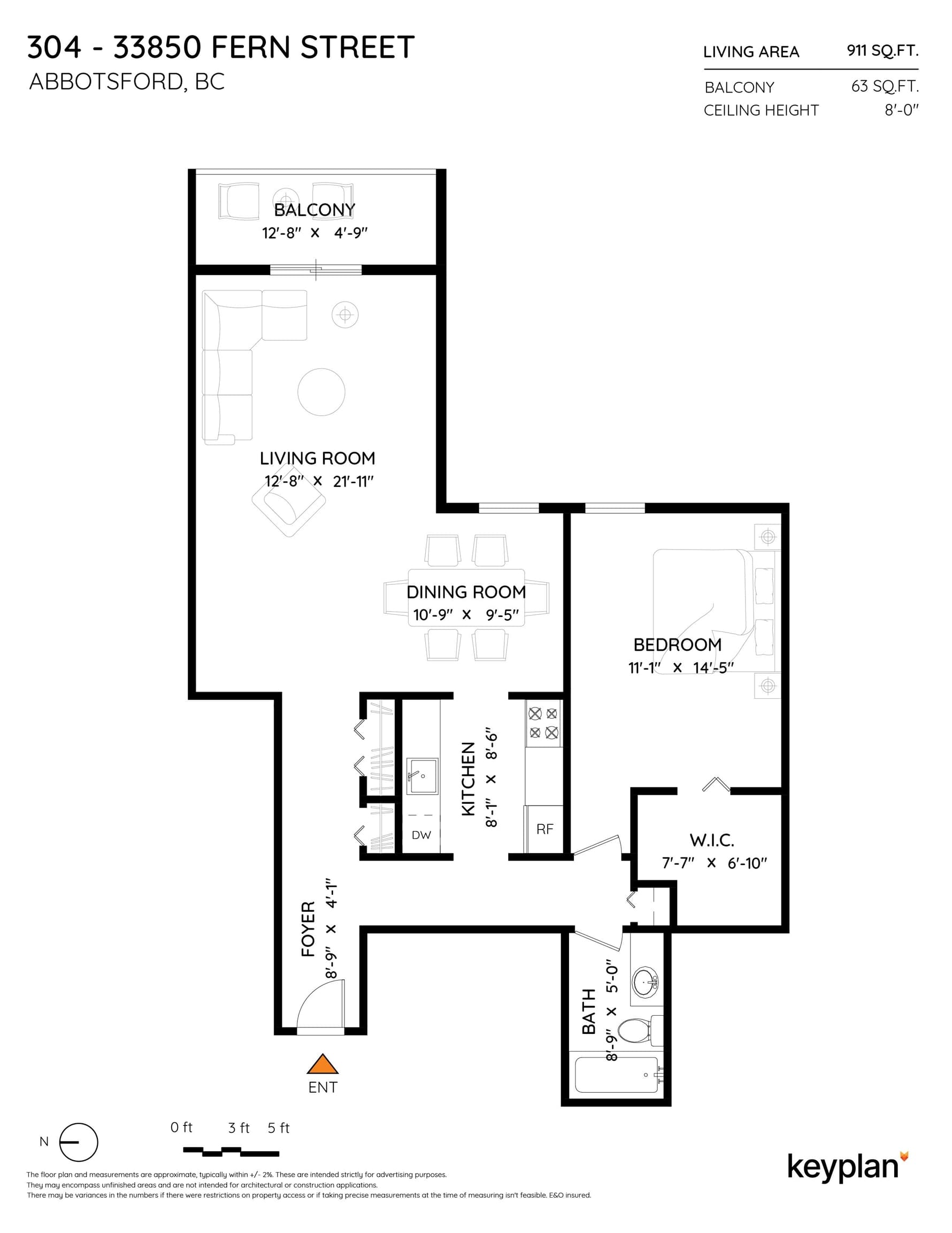 304 - 33850 Fern Street, Abbotsford