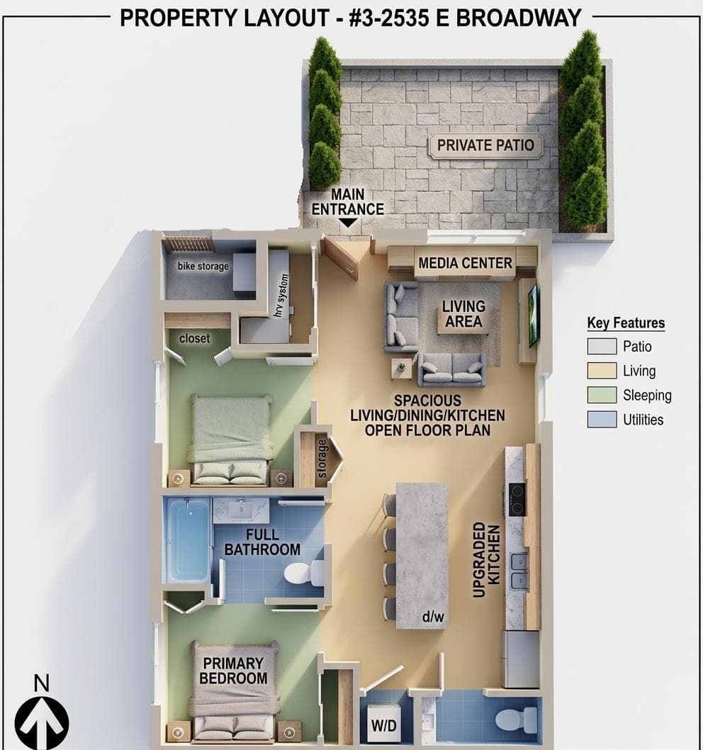 3 - 2535 E Broadway, Vancouver, V5M 1Y4 — photo 2