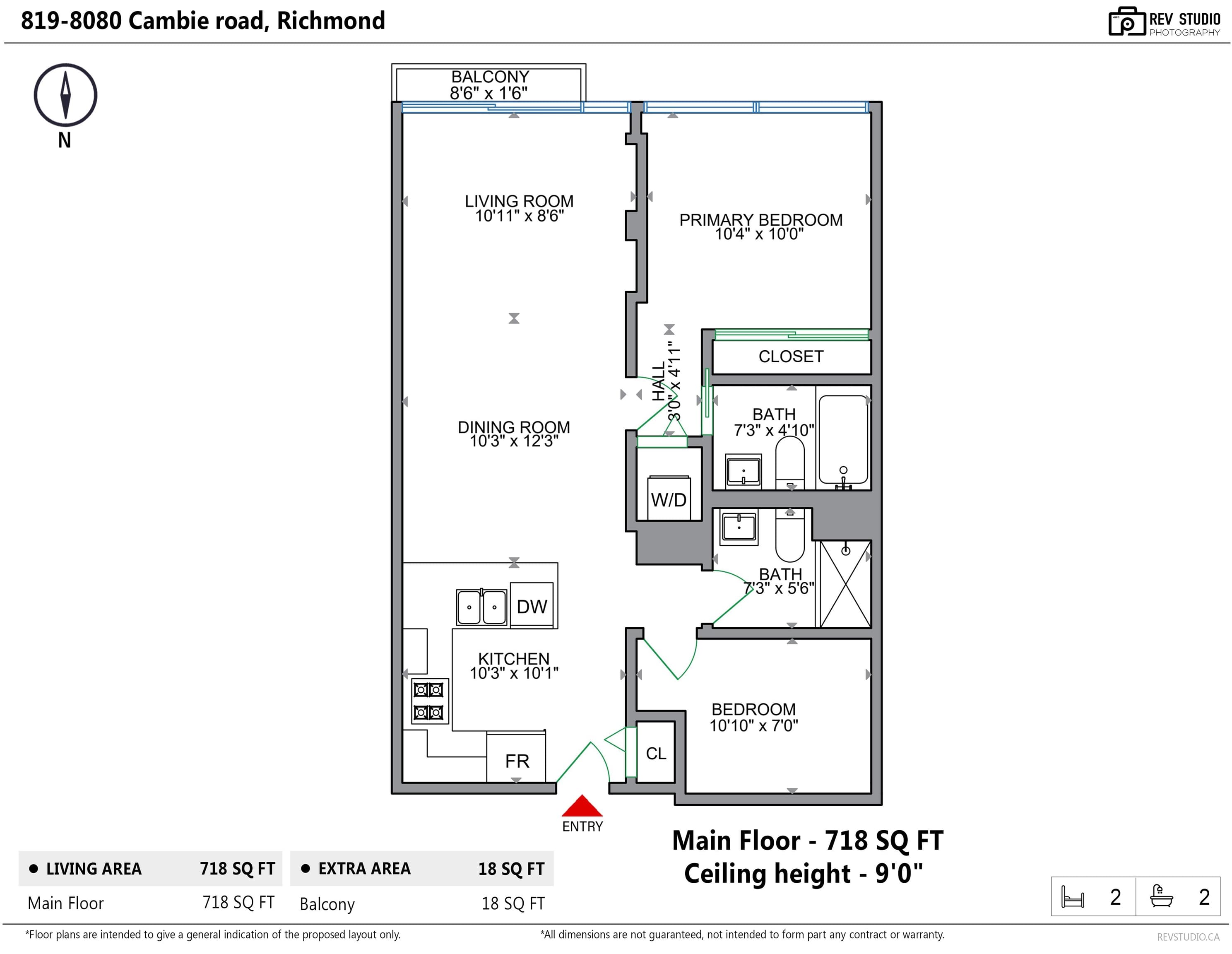 819 - 8080 Cambie Road, Richmond, V6X 0C1 — photo 2