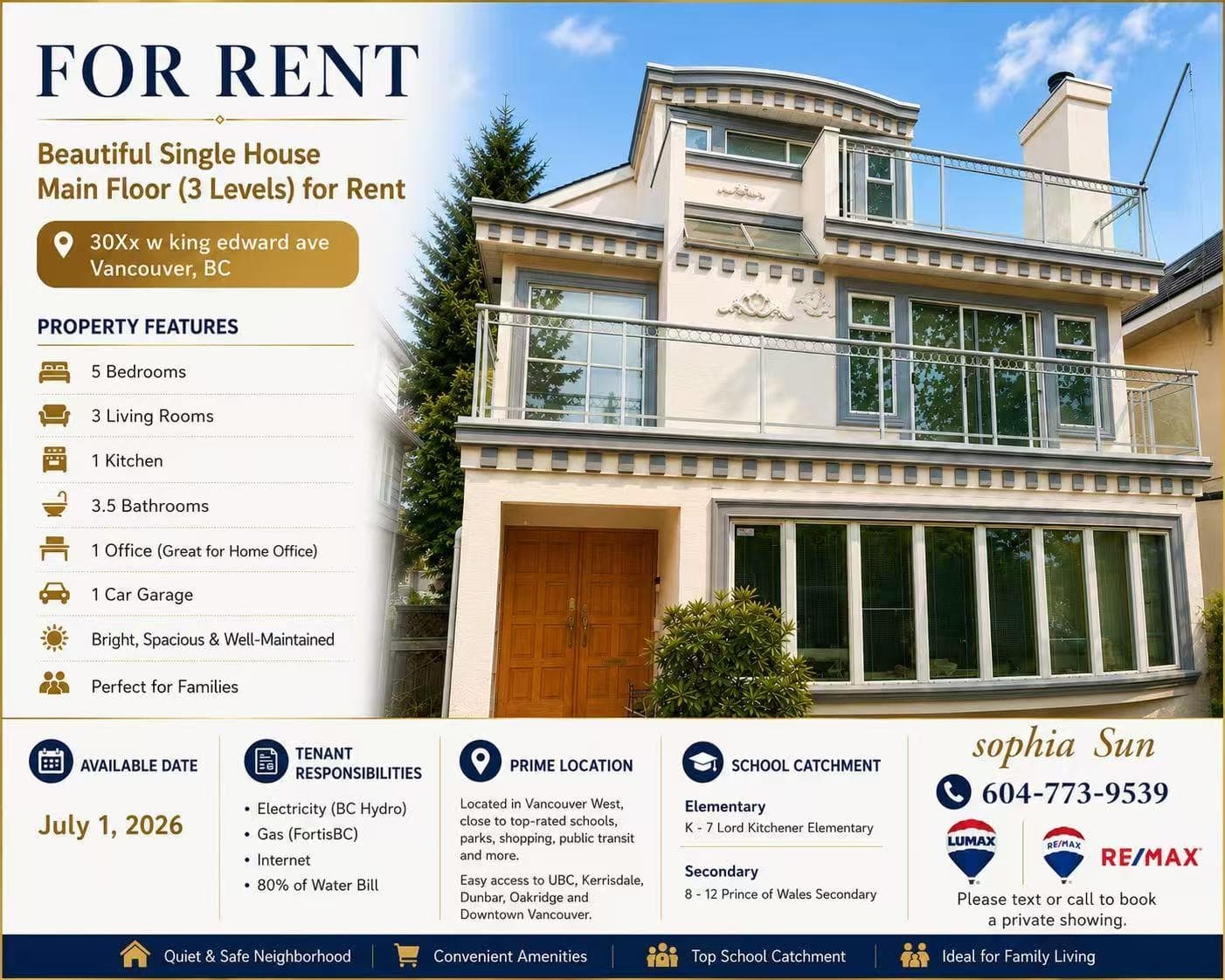 3000 West King Edward Avenue, Vancouver