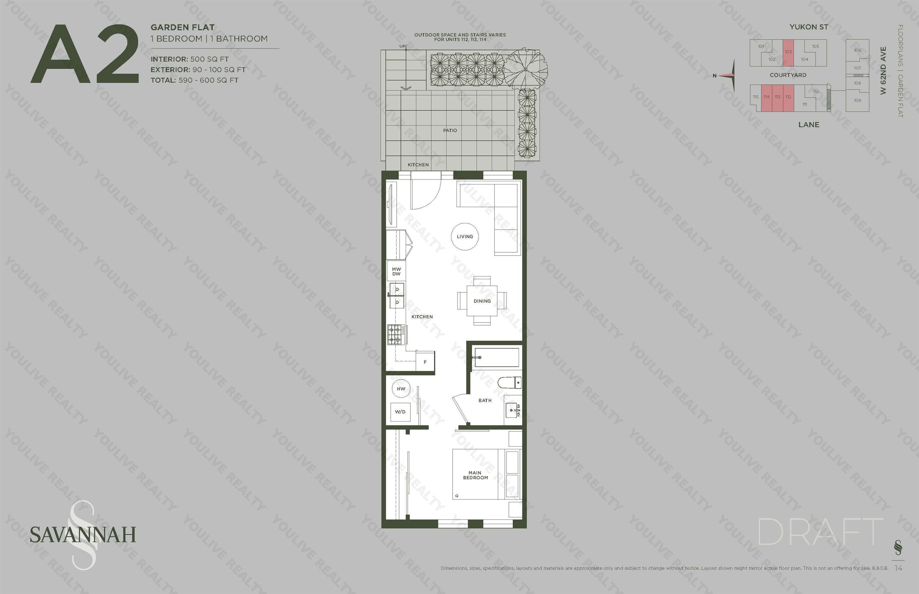 113 - 7789 Yukon Street, Vancouver, V5X 2Y4 — photo 3