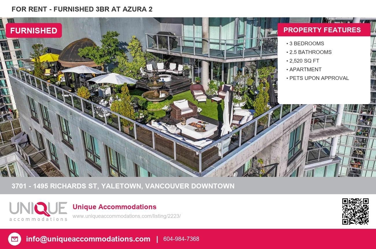3701 - 1495 Richards, Vancouver, V6Z 3E3 — photo 1