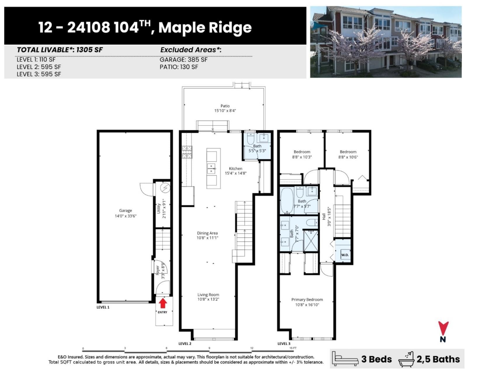 12 - 24108 104 Avenue, Maple Ridge, V2W 0J5 — photo 5