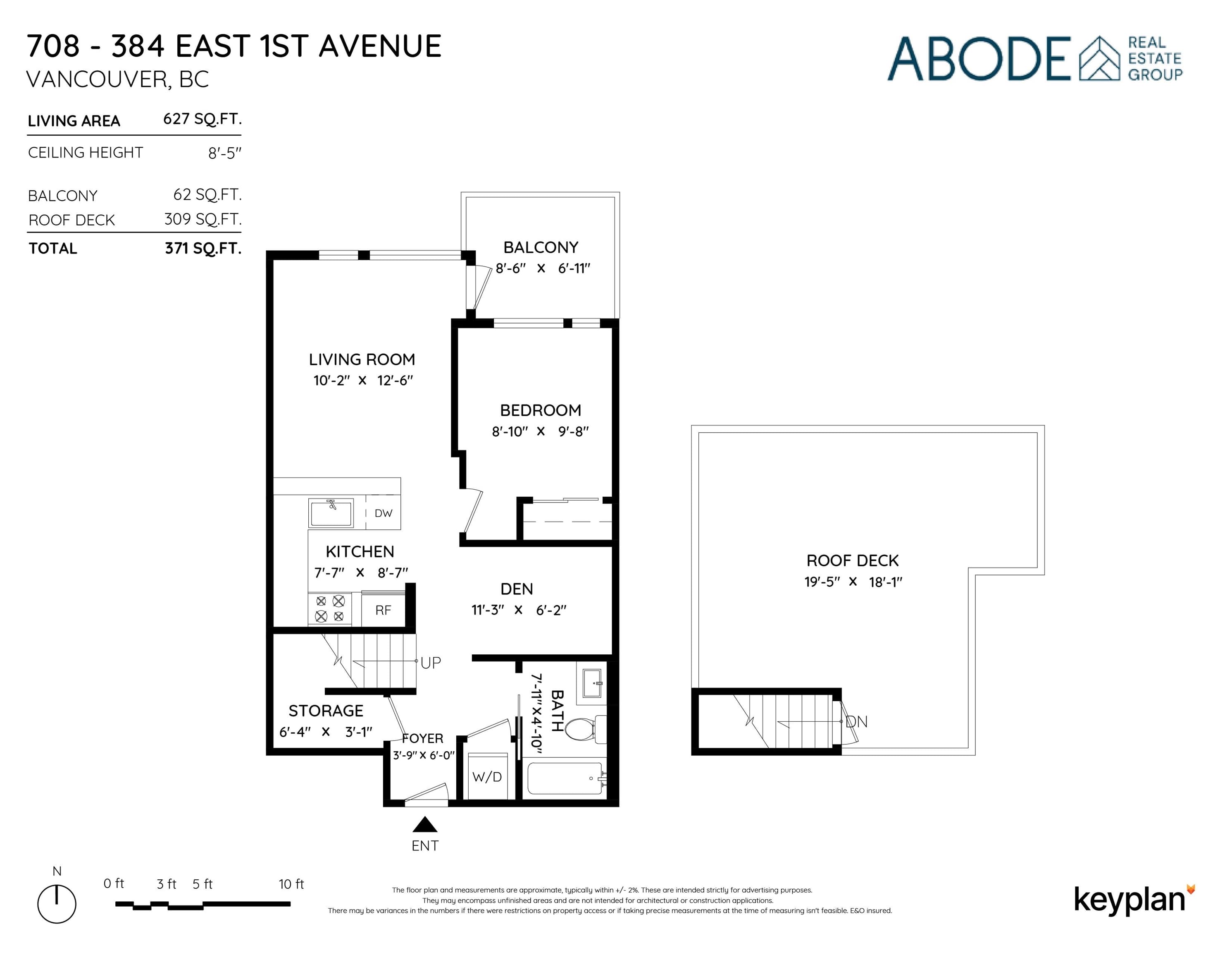 708 - 384 E 1st Avenue, Vancouver, V5T 0G5 — photo 3