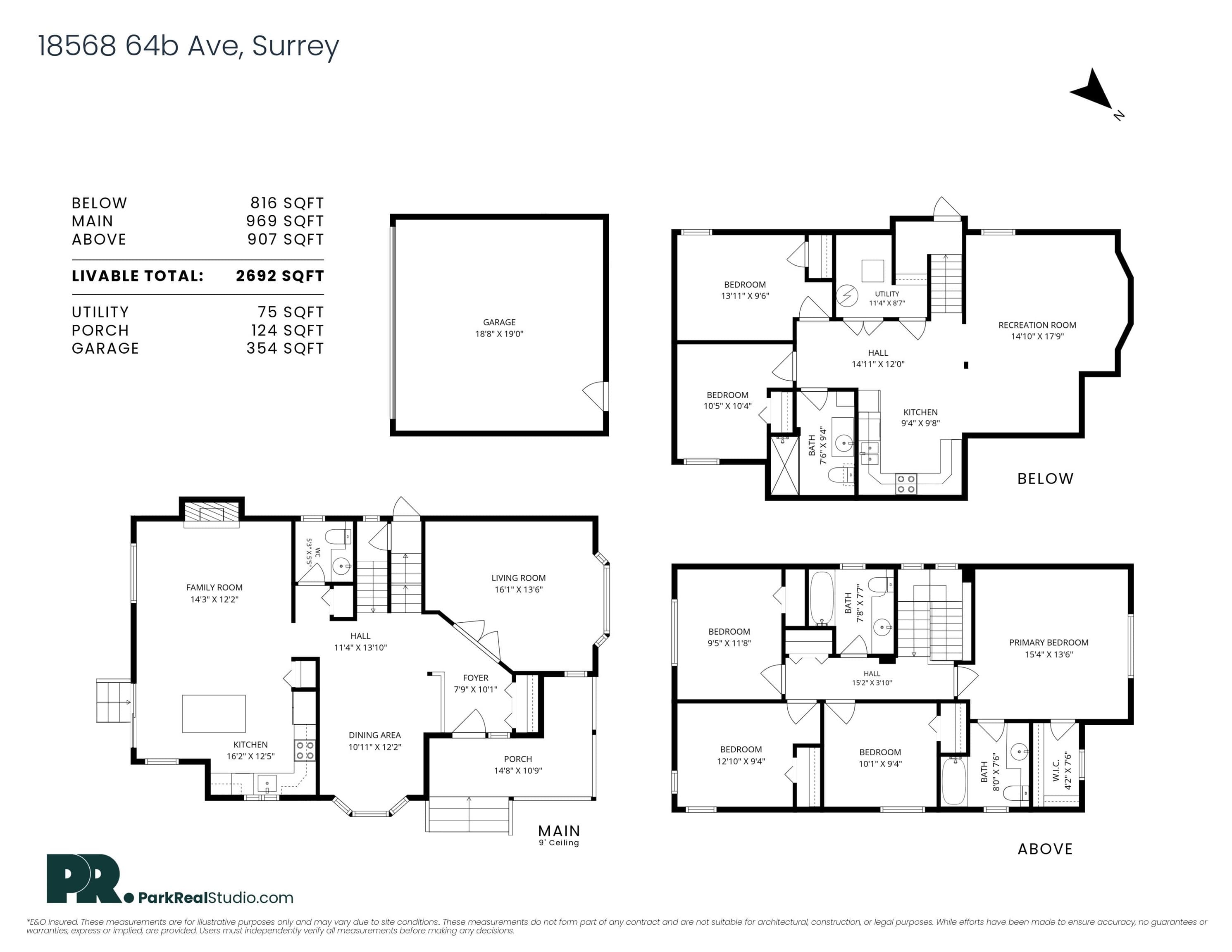18568 64b Avenue, Surrey, V3S 8S9 — photo 2