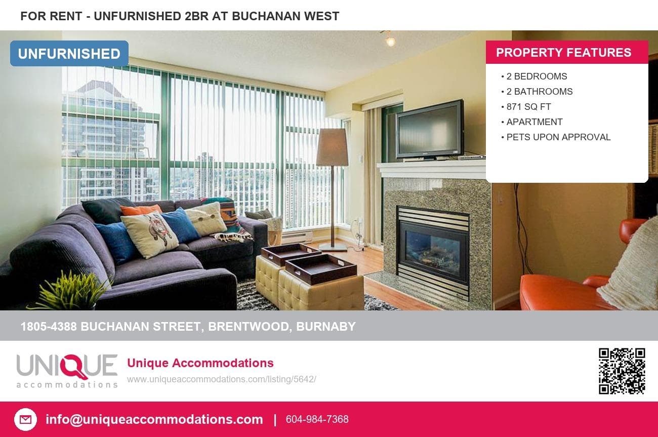 1805 - 4388 Buchanan Street, Burnaby