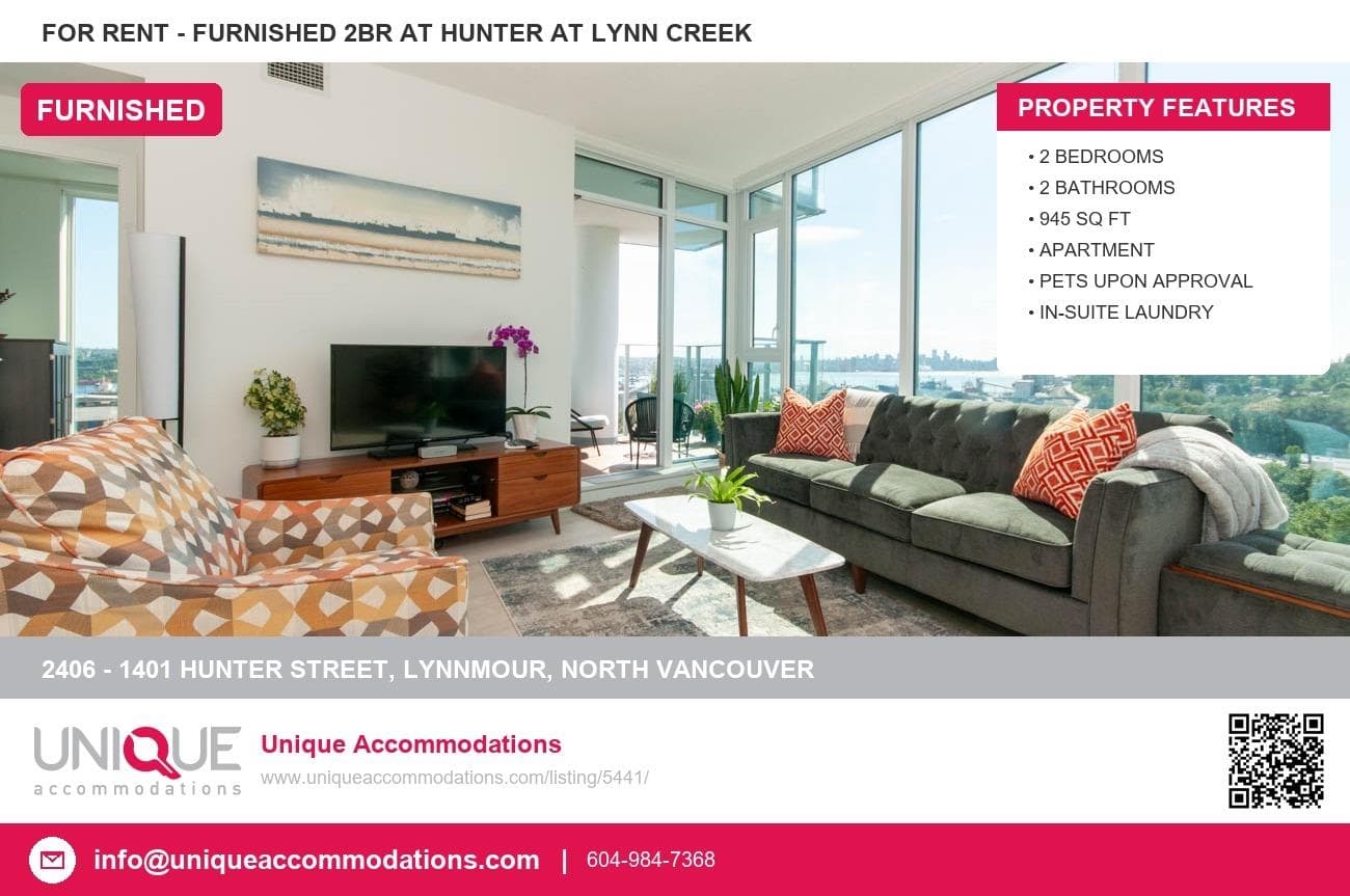 2406 - 1401 Hunter Street, North Vancouver