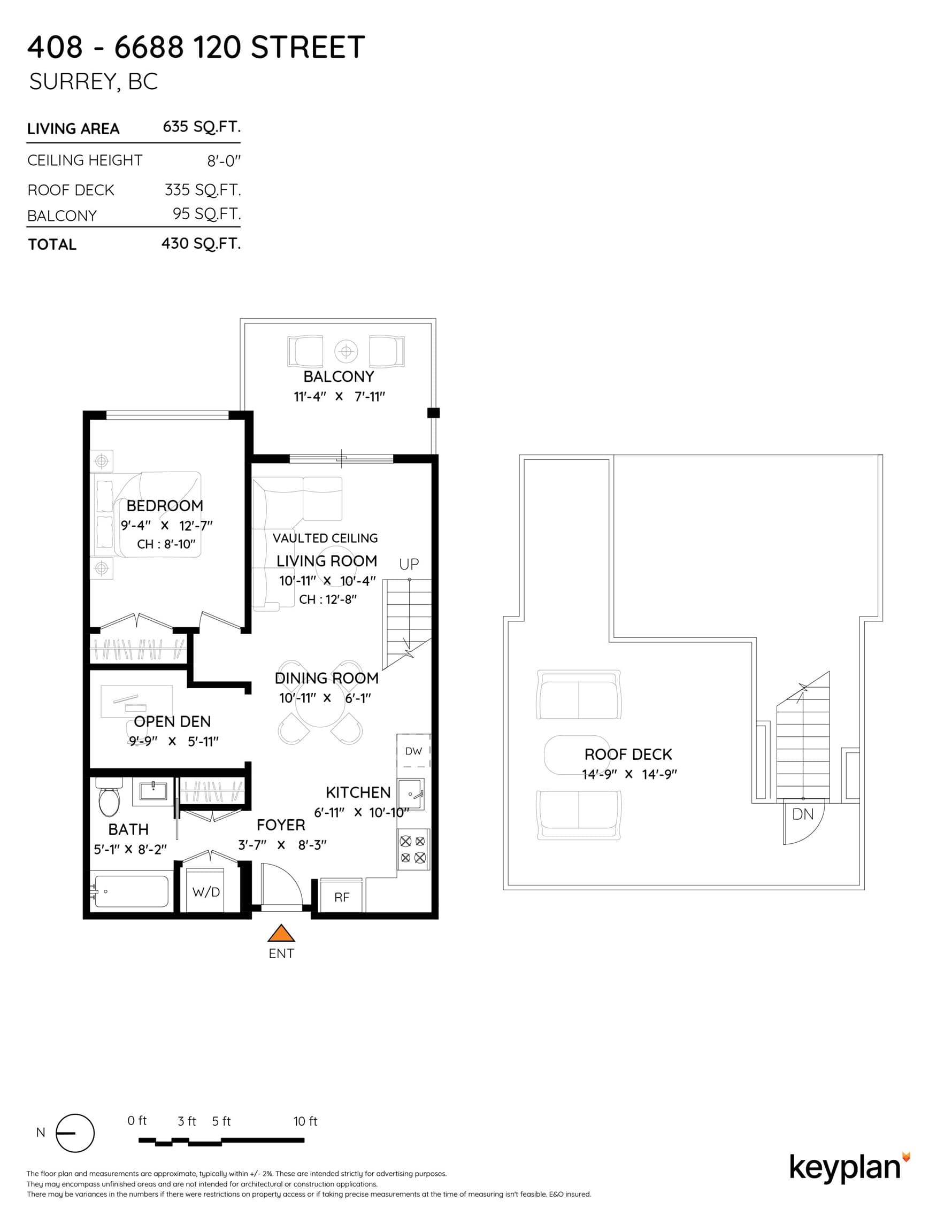 408 - 6688 120 Street, Surrey, V3W 1T8 — photo 2