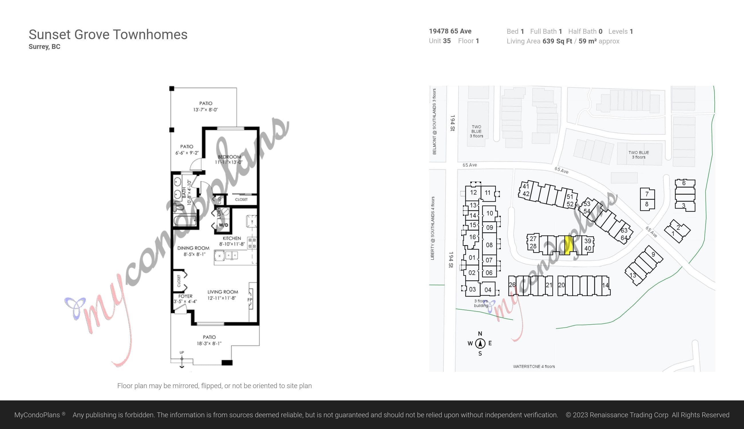 35 - 19478 65 Avenue, Surrey