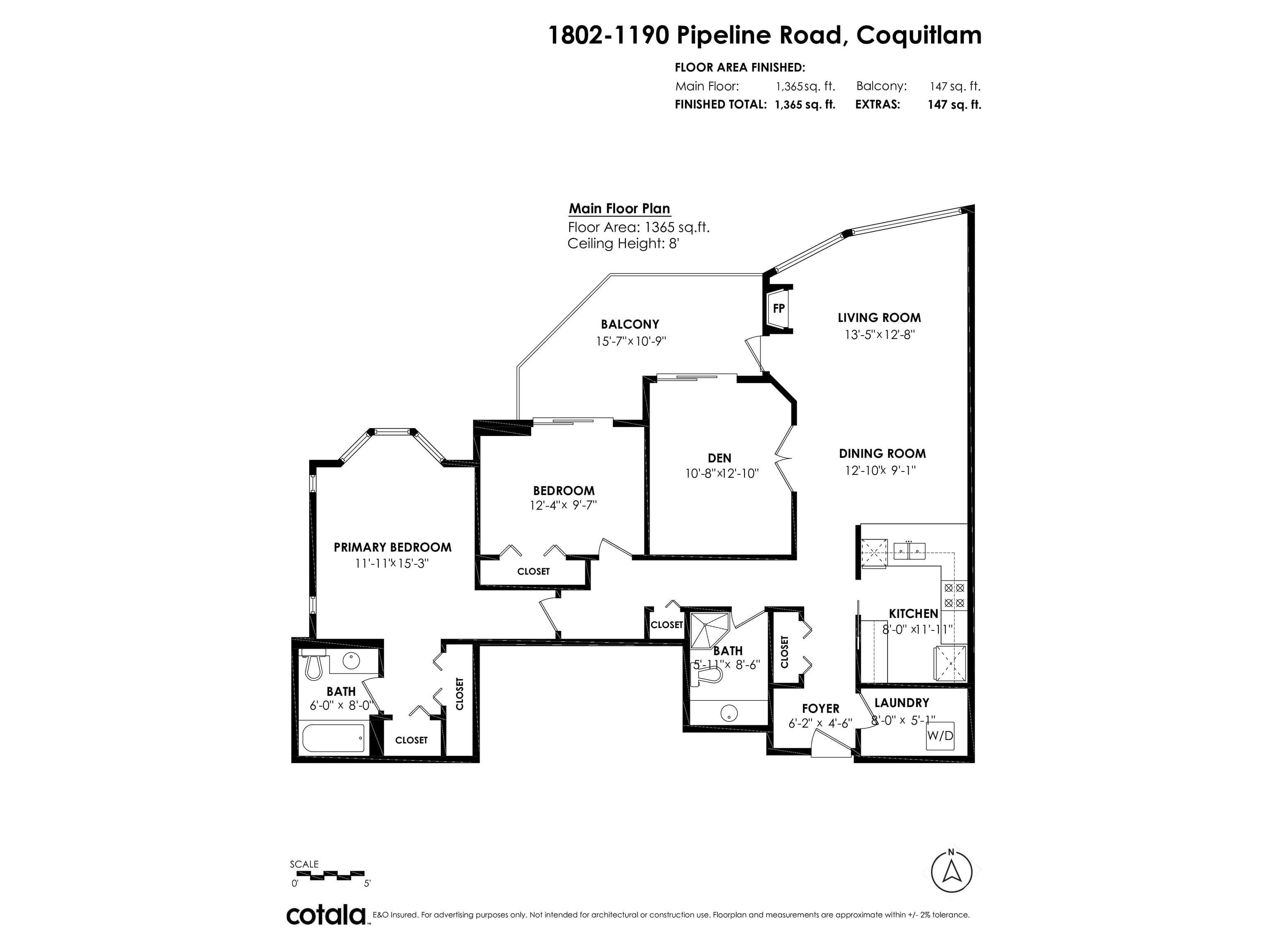 1802 - 1190 Pipeline Road, Coquitlam, V3B 7T9 — photo 2