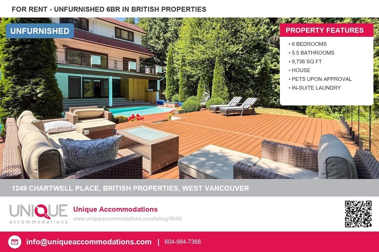 1249 Chartwell Place, West Vancouver