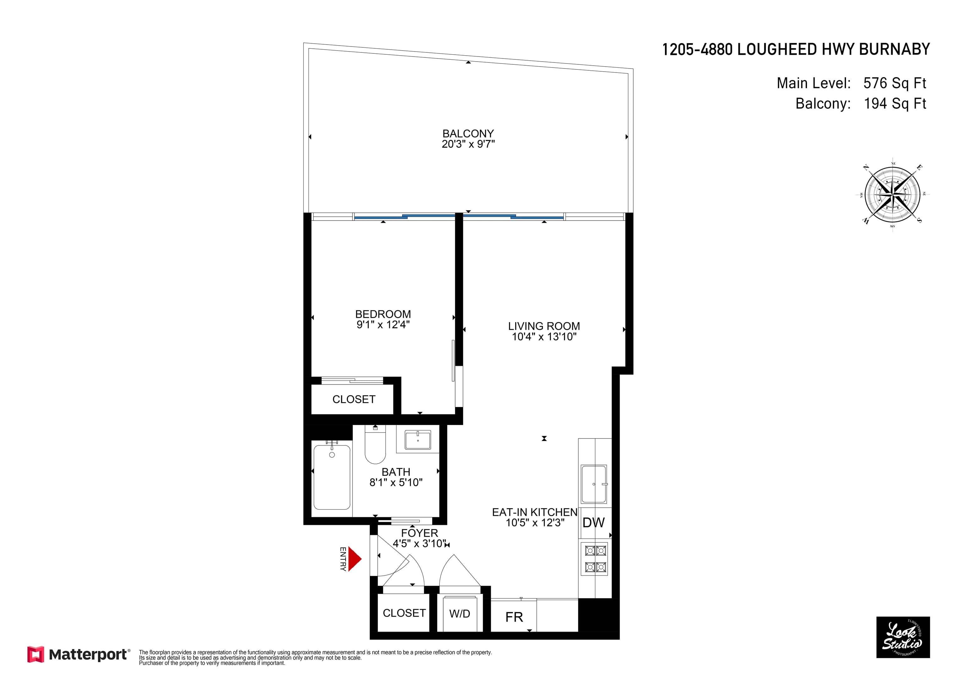 1205 - 4880 Lougheed Highway, Burnaby