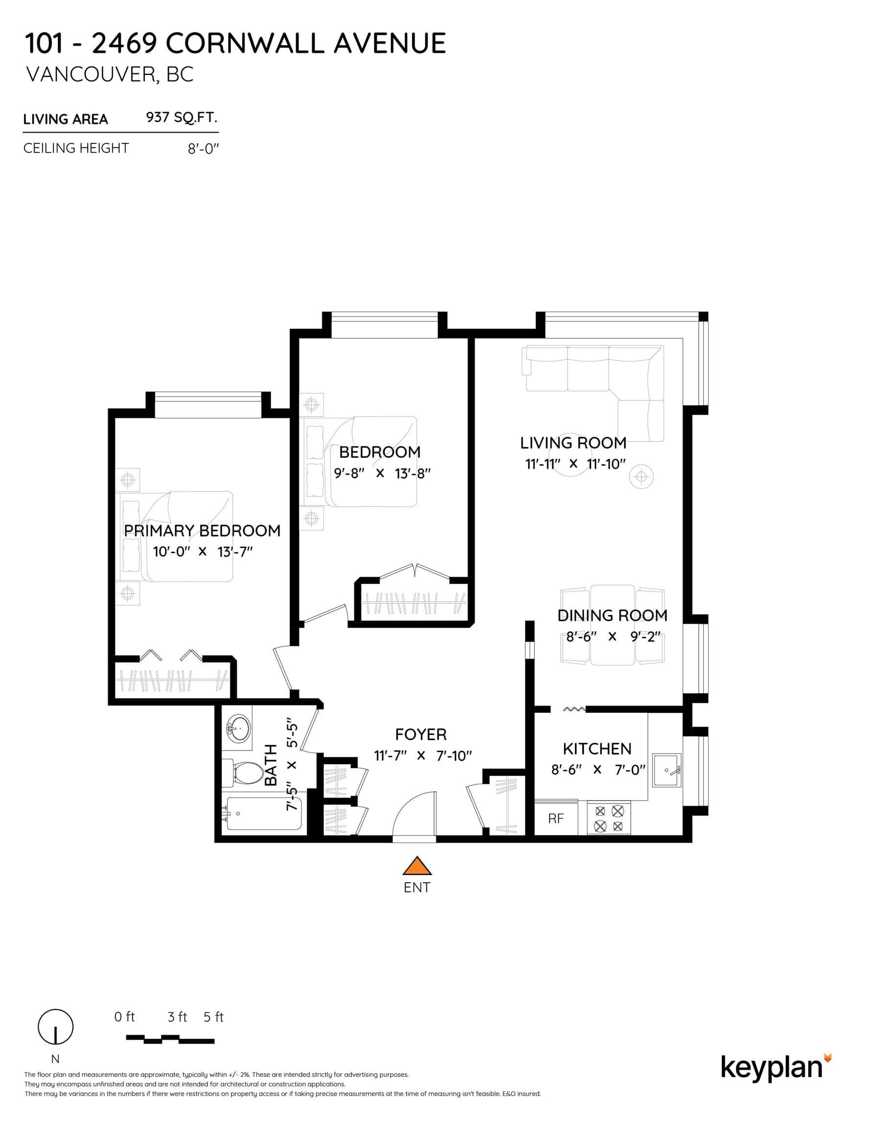 101 - 2469 Cornwall Avenue, Vancouver, V6K 1B9 — photo 4