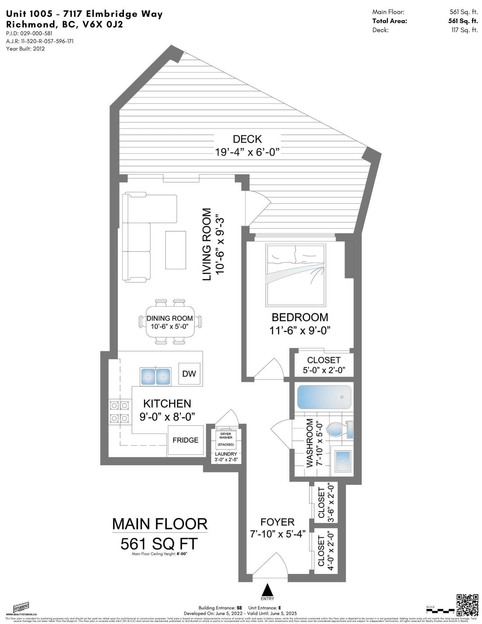 1005 - 7117 Elmbridge Way, Richmond, V6X 0J2 — photo 2