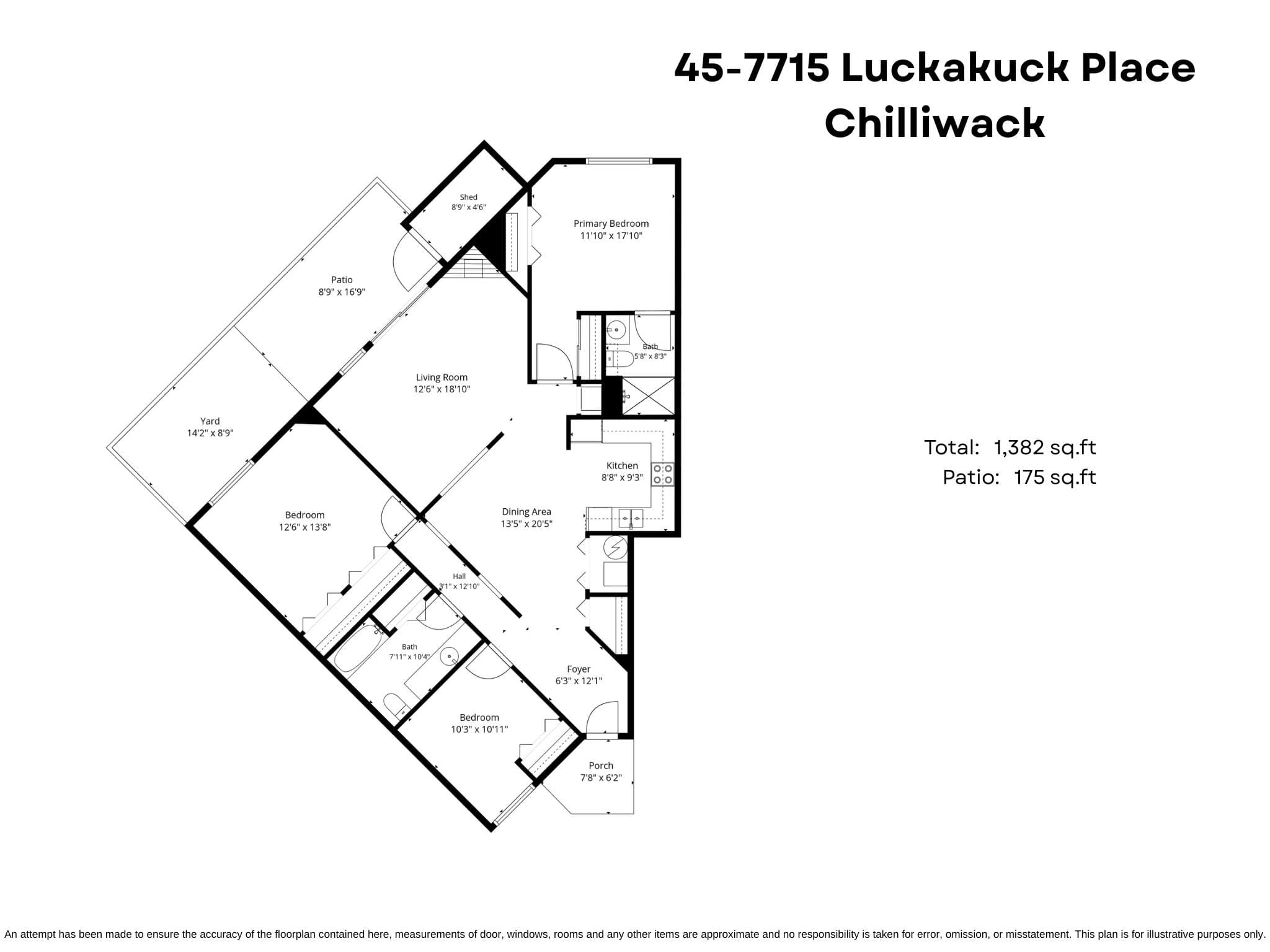 45 - 7715 Luckakuck Place, Chilliwack, V2R 3N6 — photo 5